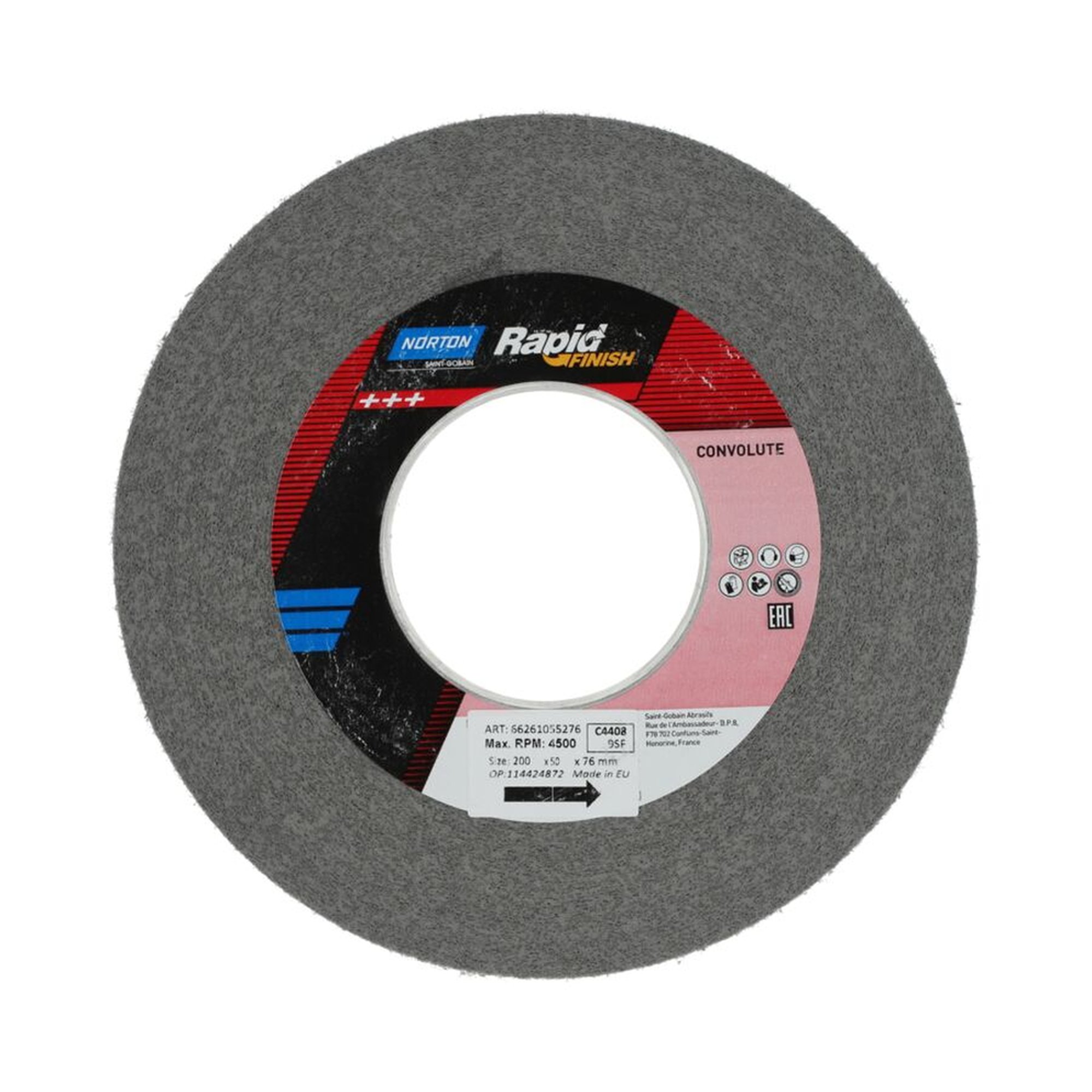 2 x Norton Gewickelte Kompaktscheibe Rapid Finish Series 1000 Long Life C4408