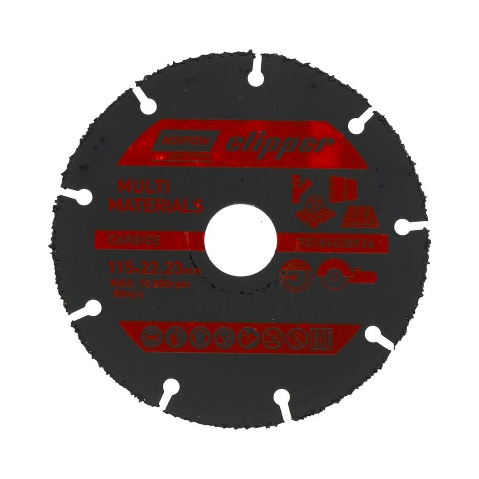 Norton Clipper PRO MULTIMATERIAL Hartmetallscheibe 115x2.2x22.23mm