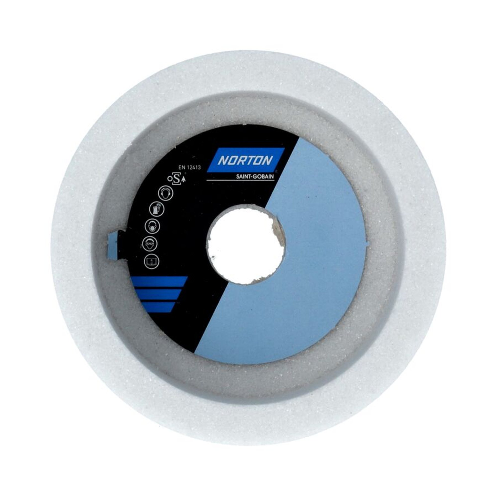 2 x Norton Töpfe & Teller 38A 46 K VS zum Werkzeugschleifen, robust und langlebig