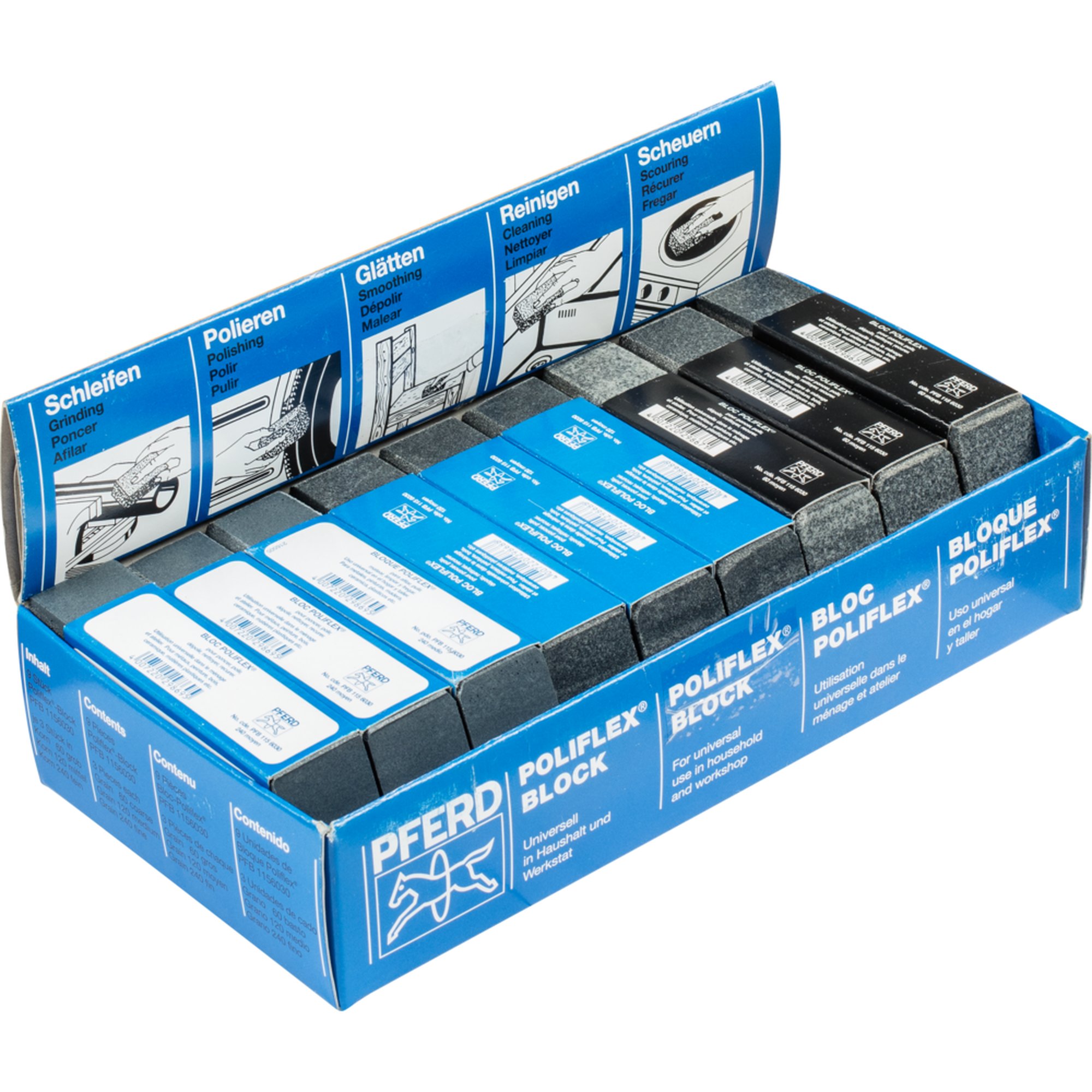 PFERD Poliflex-Block-Set PSO 11560
