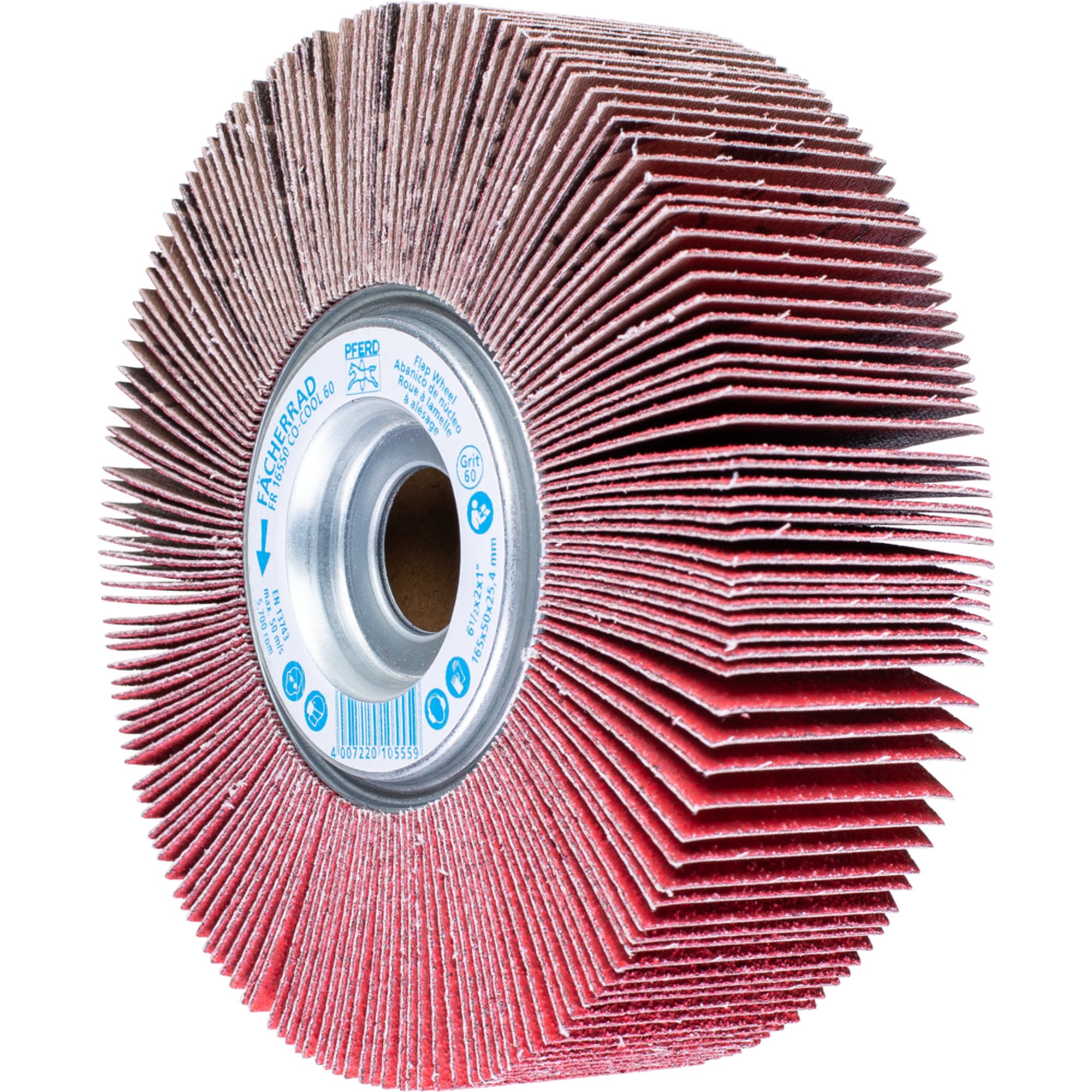 2 x PFERD Fächerrad FR 16550/25,4 CO-COOL 60