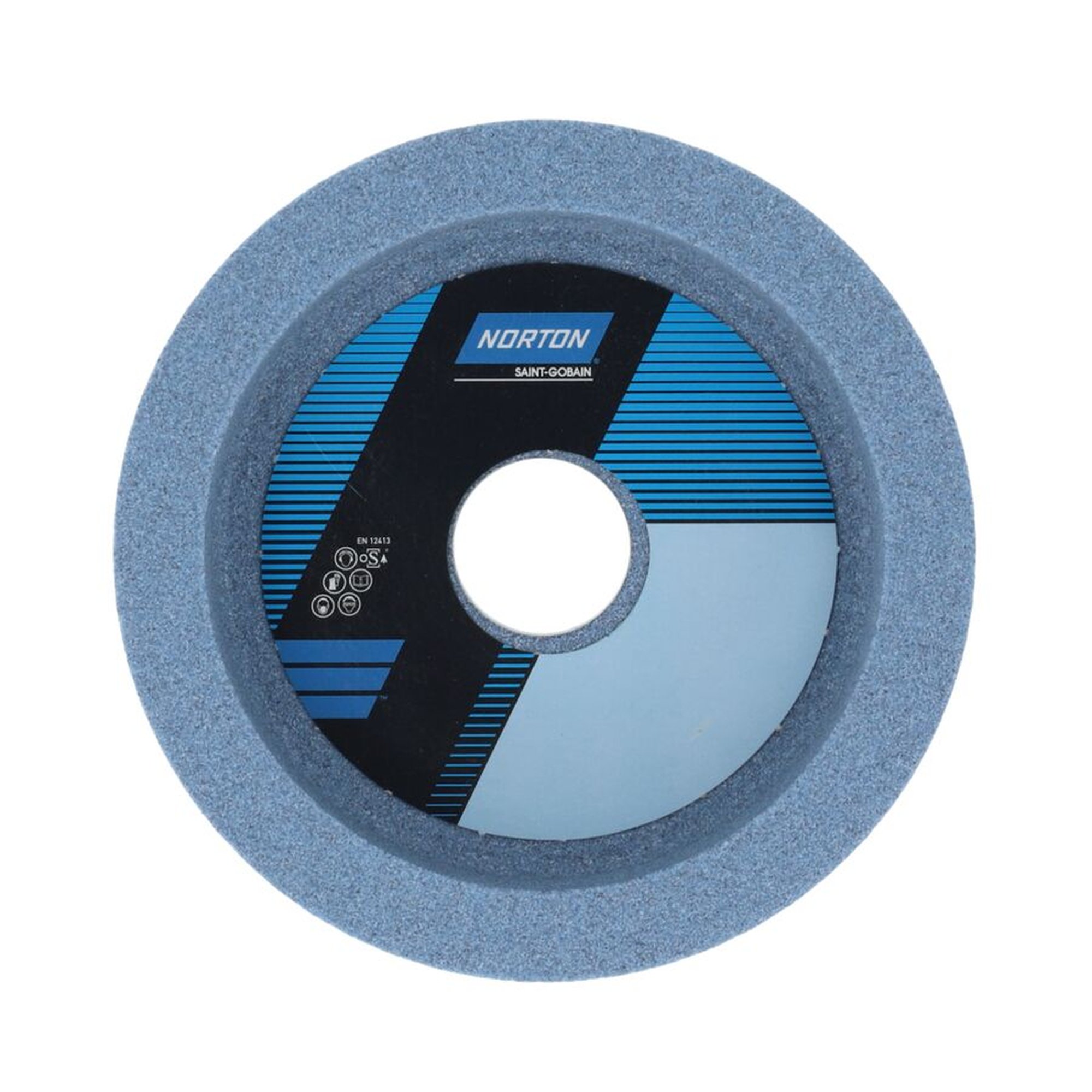 2 x Norton Schleiftopf 150x50x32 zylindrisch SGB 60 KVX für präzises Schleifen