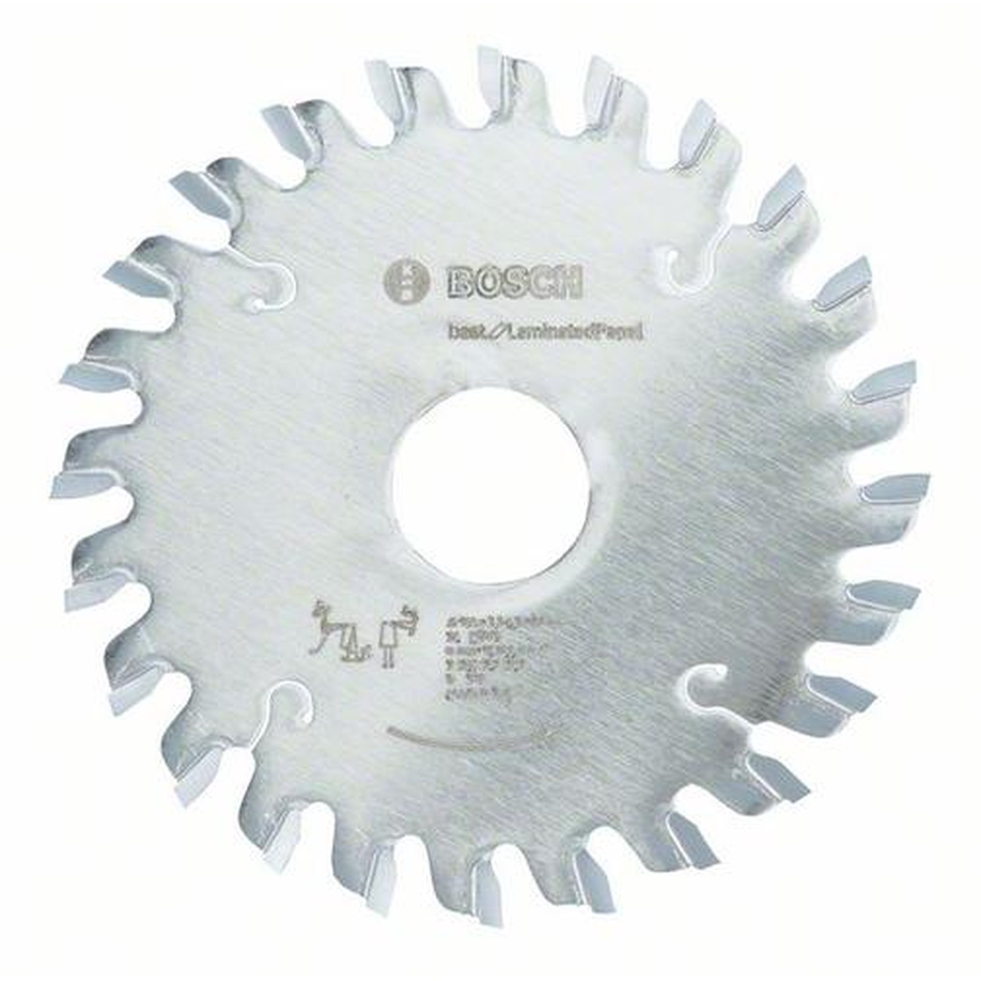 BOSCH Vorritzblatt konisch, Best für Laminatplatte, Ø 100 mm, 24 Zähne
