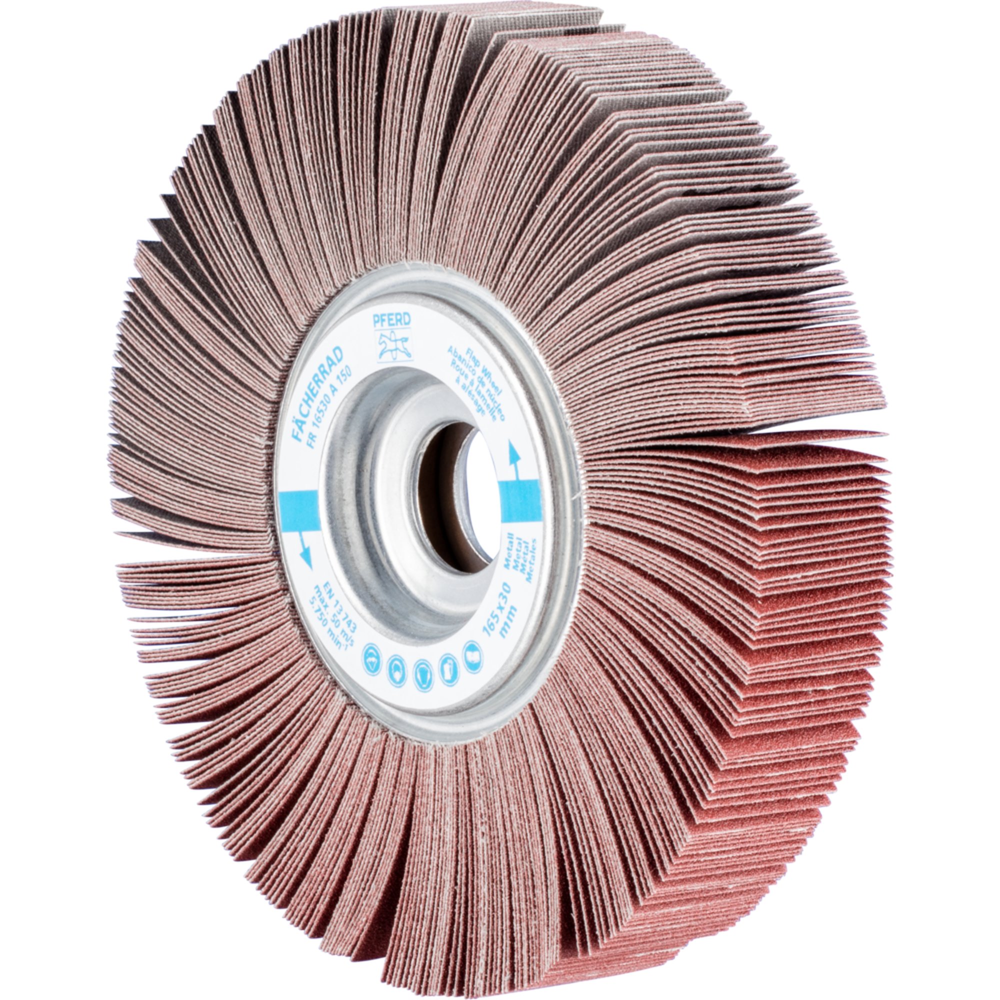 2 x PFERD Fächerrad FR 16530/25,4 A 150