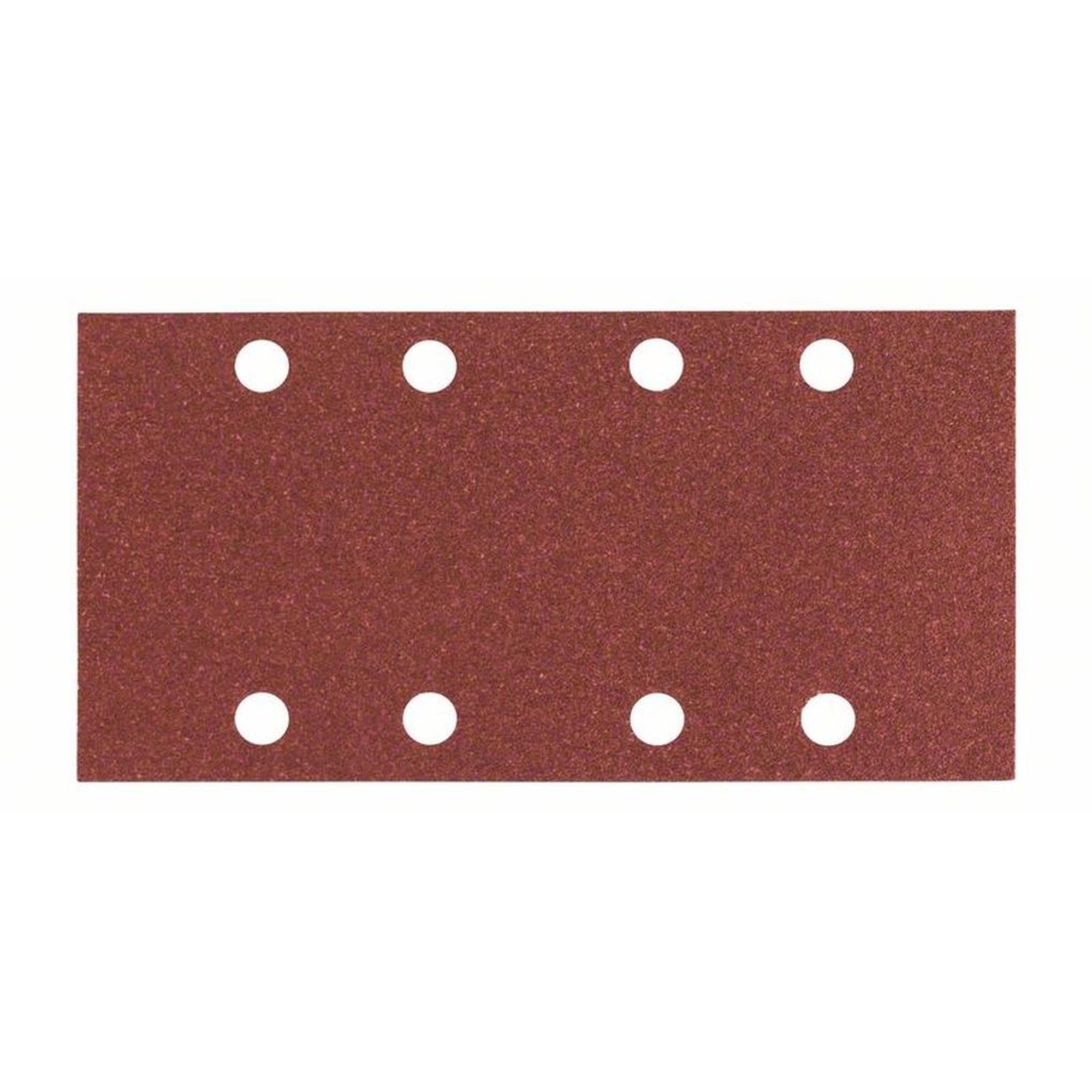 50x BOSCH Schleifblatt C430 für Holz und Farbe, 93 x 186 mm, 180, 8 Löcher