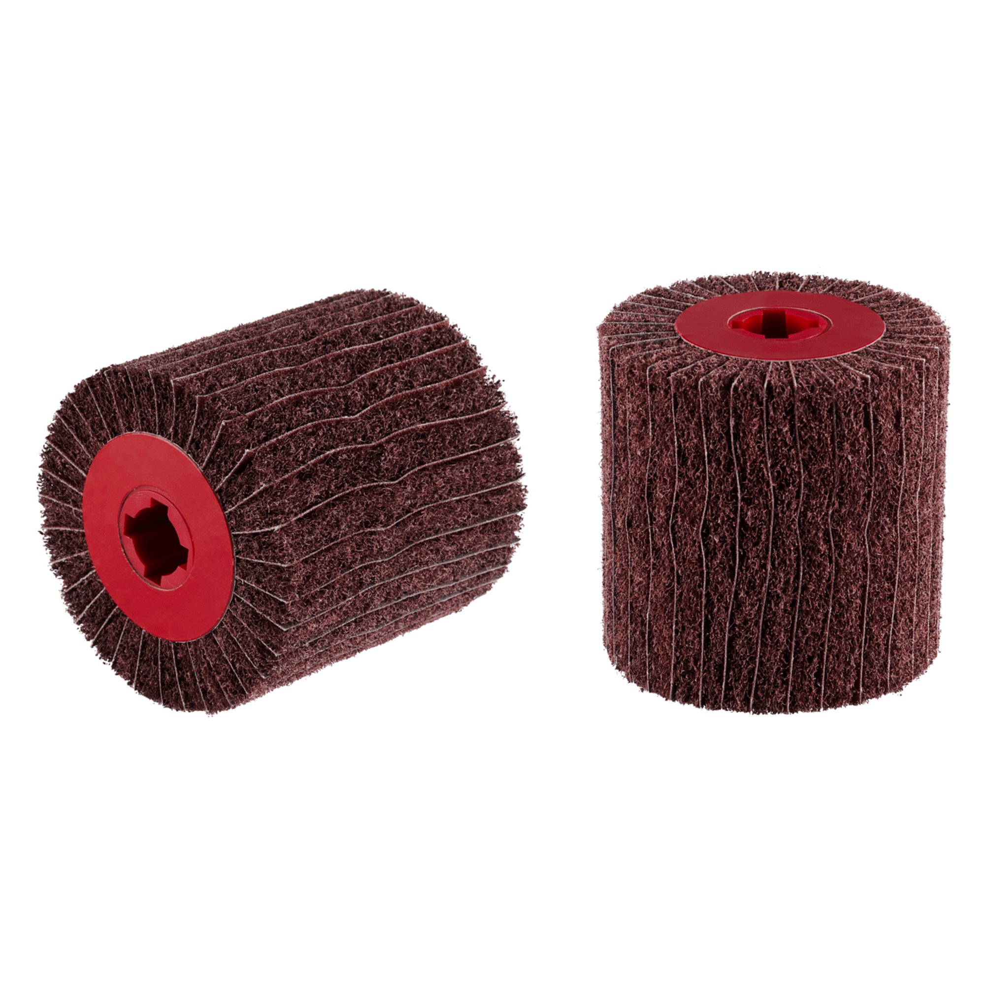 RHODIUS Schleifwalze Vlieswalzen kombiniert VWK Ø 100 mm Körnung A80 medium