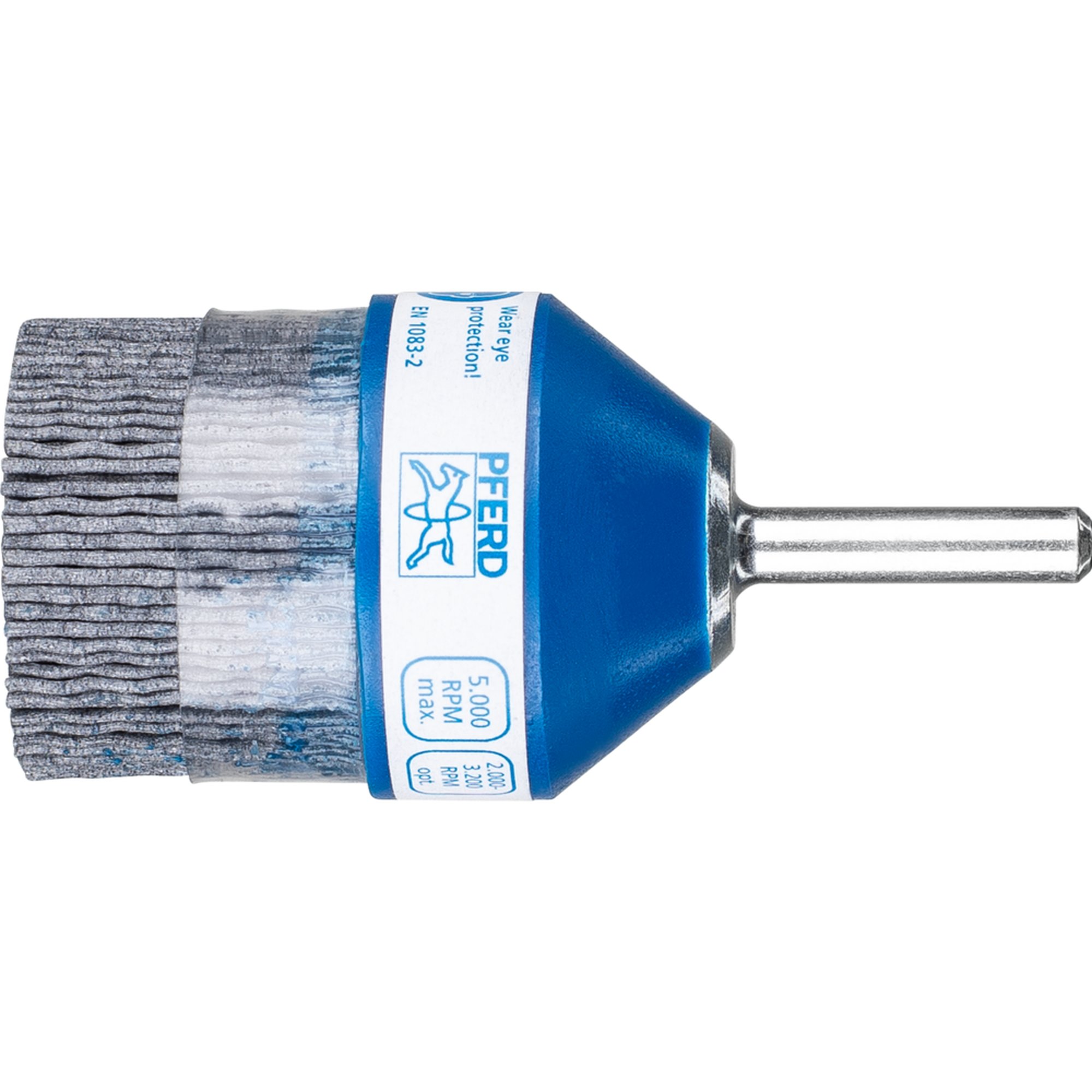 PFERD Pinselbürste mit Plastikkörper und Stützring PBUPR 3838/6 SiC 120 1,00