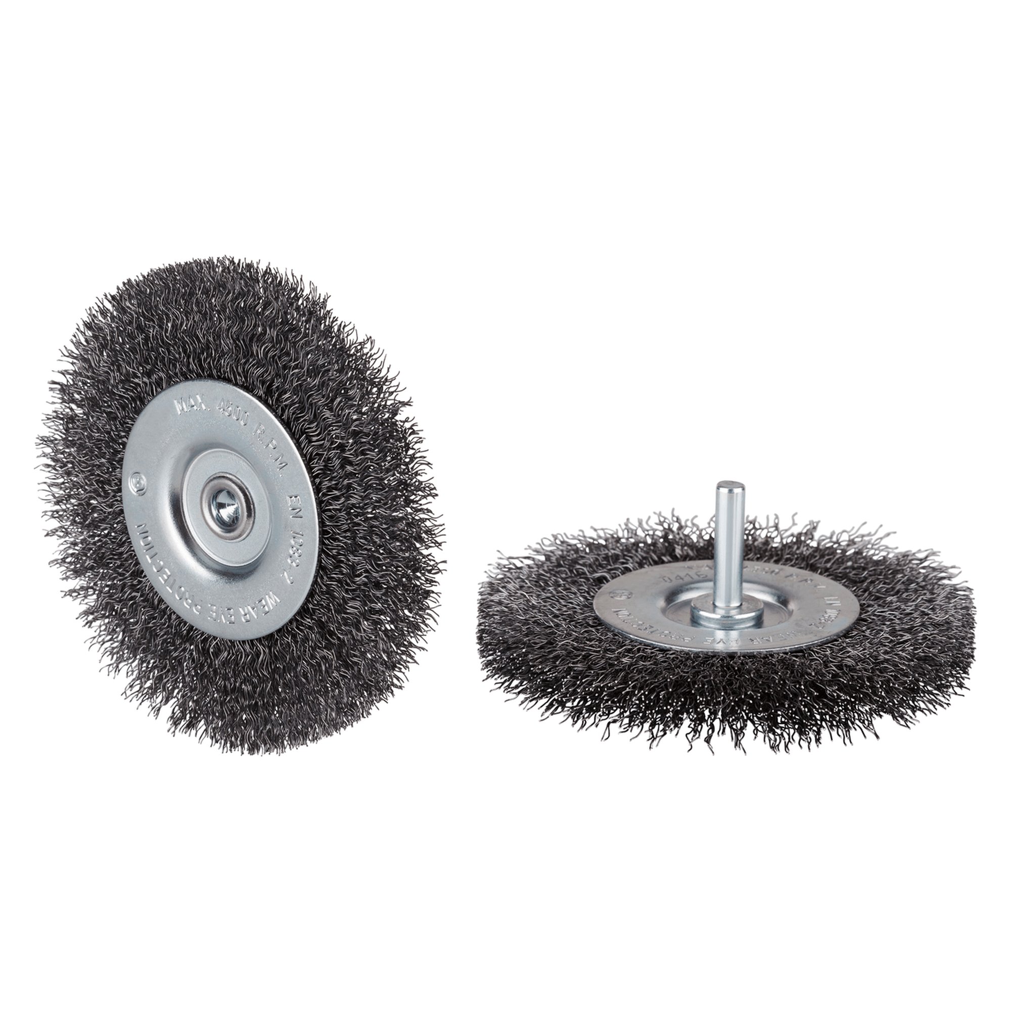 10 x RHODIUS Stahlbürste Drahtbürste Rundbürste SRBWBM Ø 100 mm