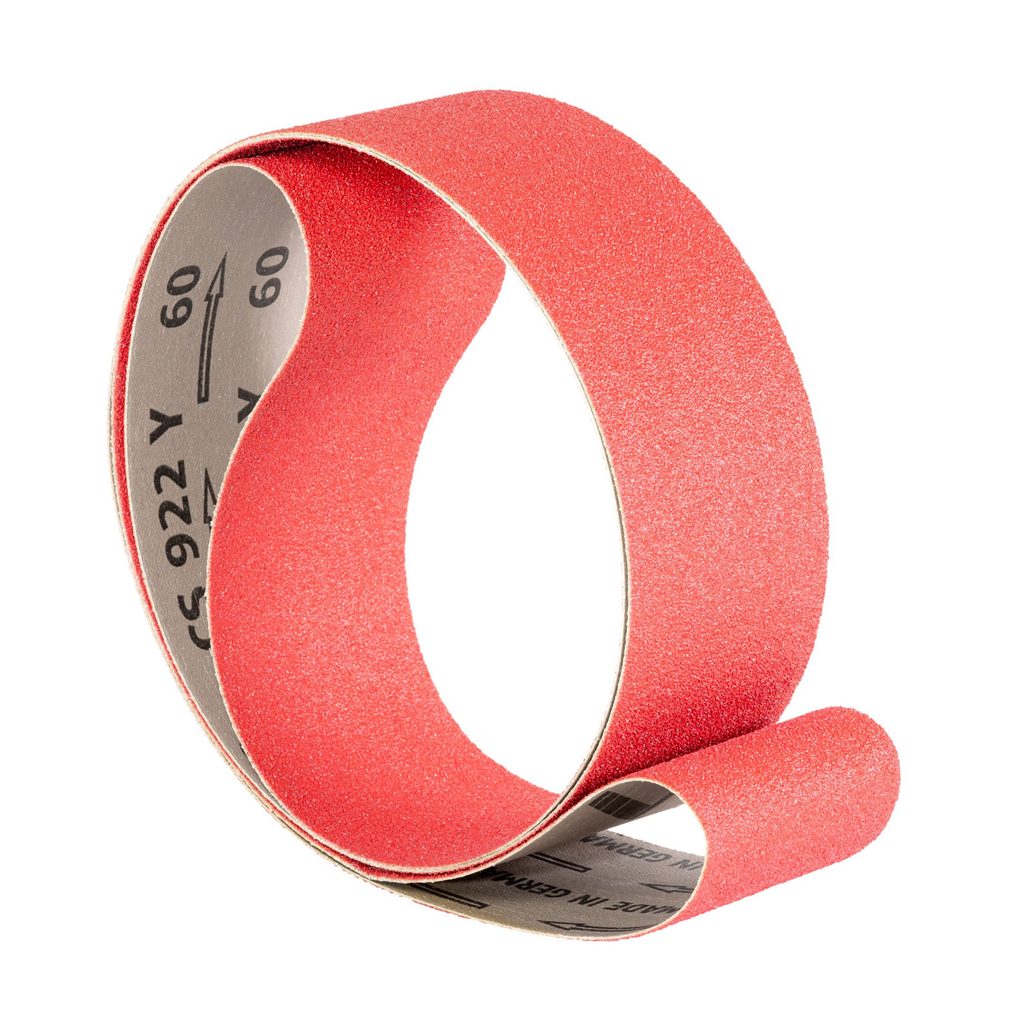 20 x Klingspor Schleifband CS 922 Y ACT | 75 x 2000 mm | Körnung 180