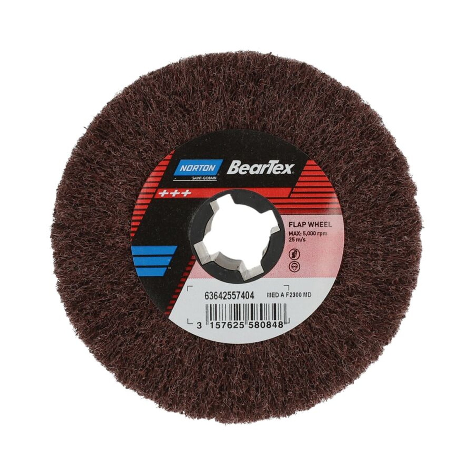 Norton Fächerschleifer Schleifmop 110x100x19 Satinex F2300 Mittel A