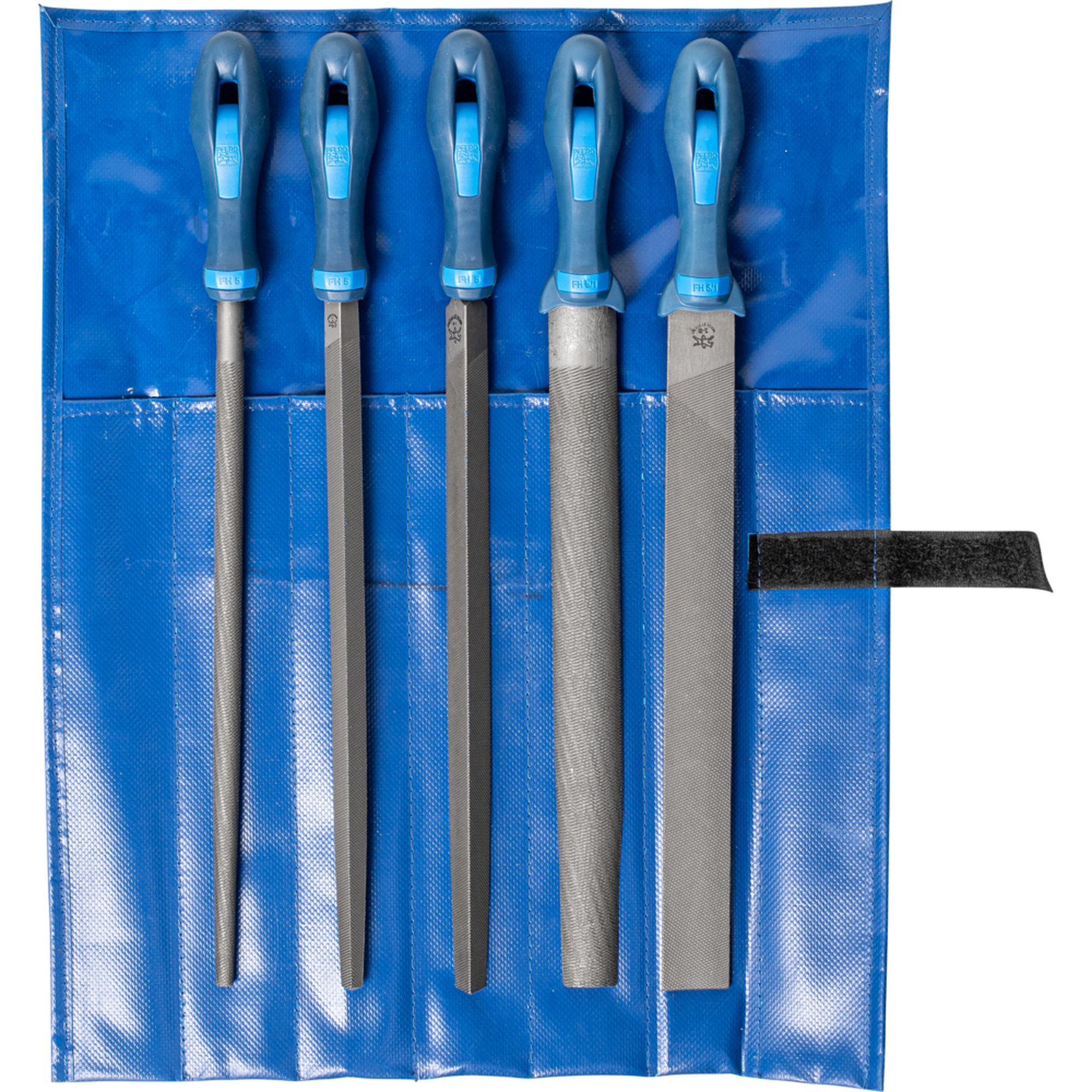 PFERD Werkstattfeilen in Rolltasche 551 WR 300