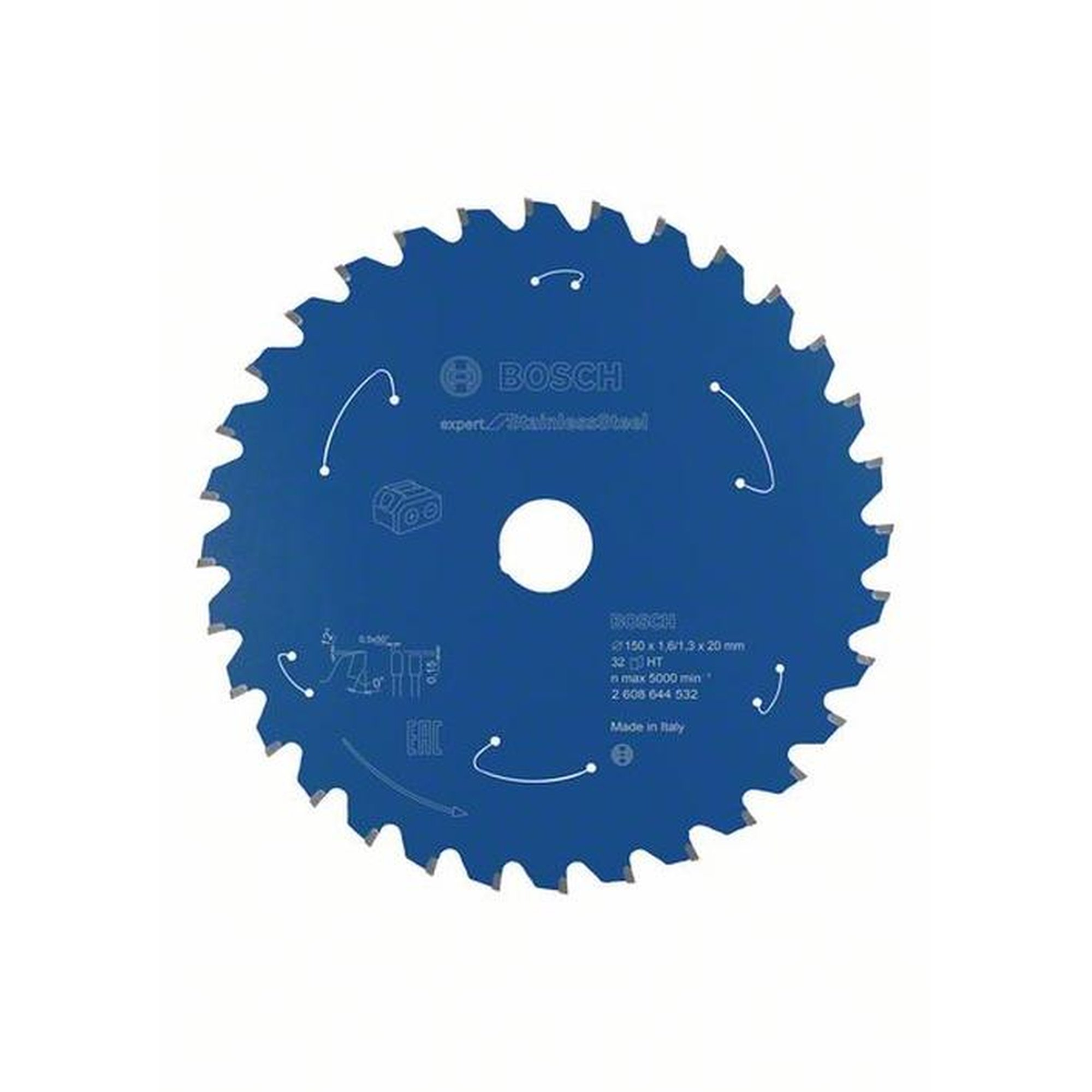 BOSCH Akku-Kreissägeblatt Expert für Edelstahl, Ø  150  mm,  32 Zähne