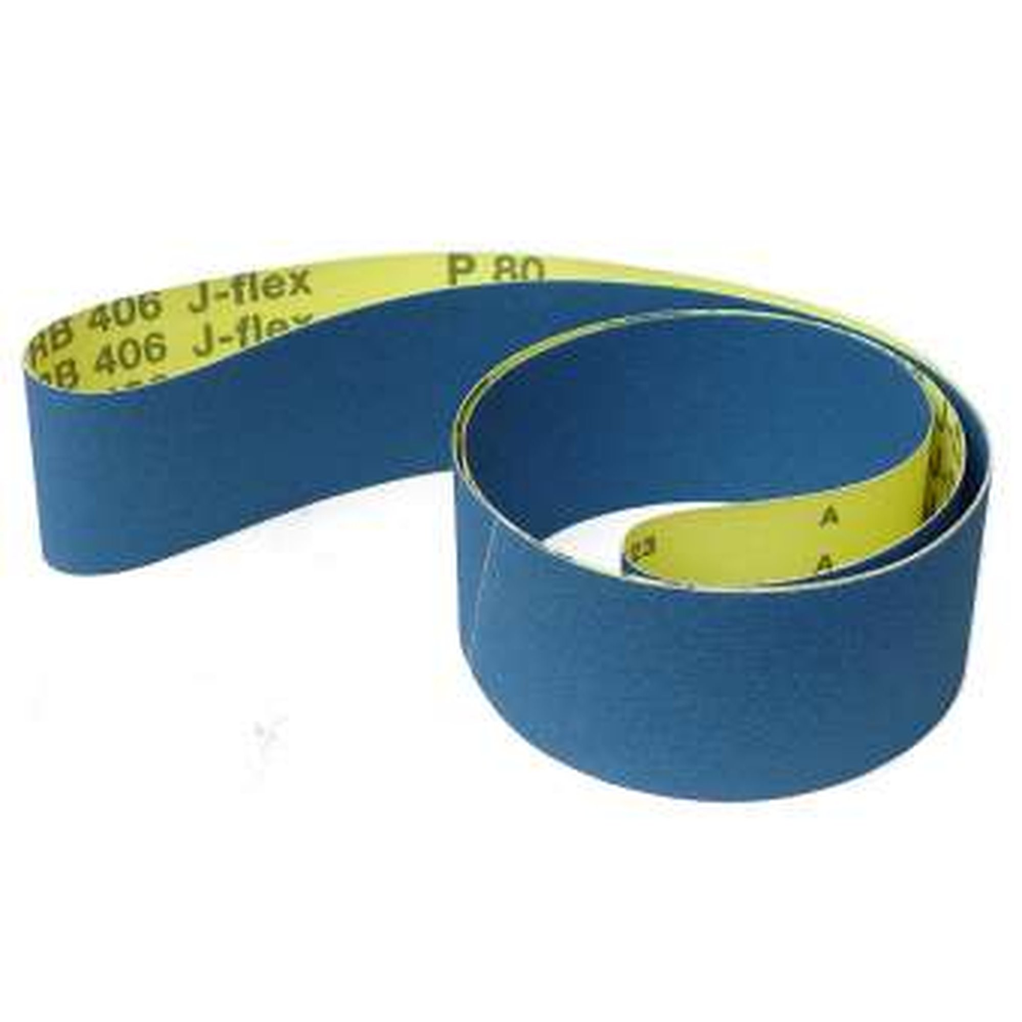 Hermes Schleifband RB 406 J-flex | 75 x 2000 mm | Korn 80