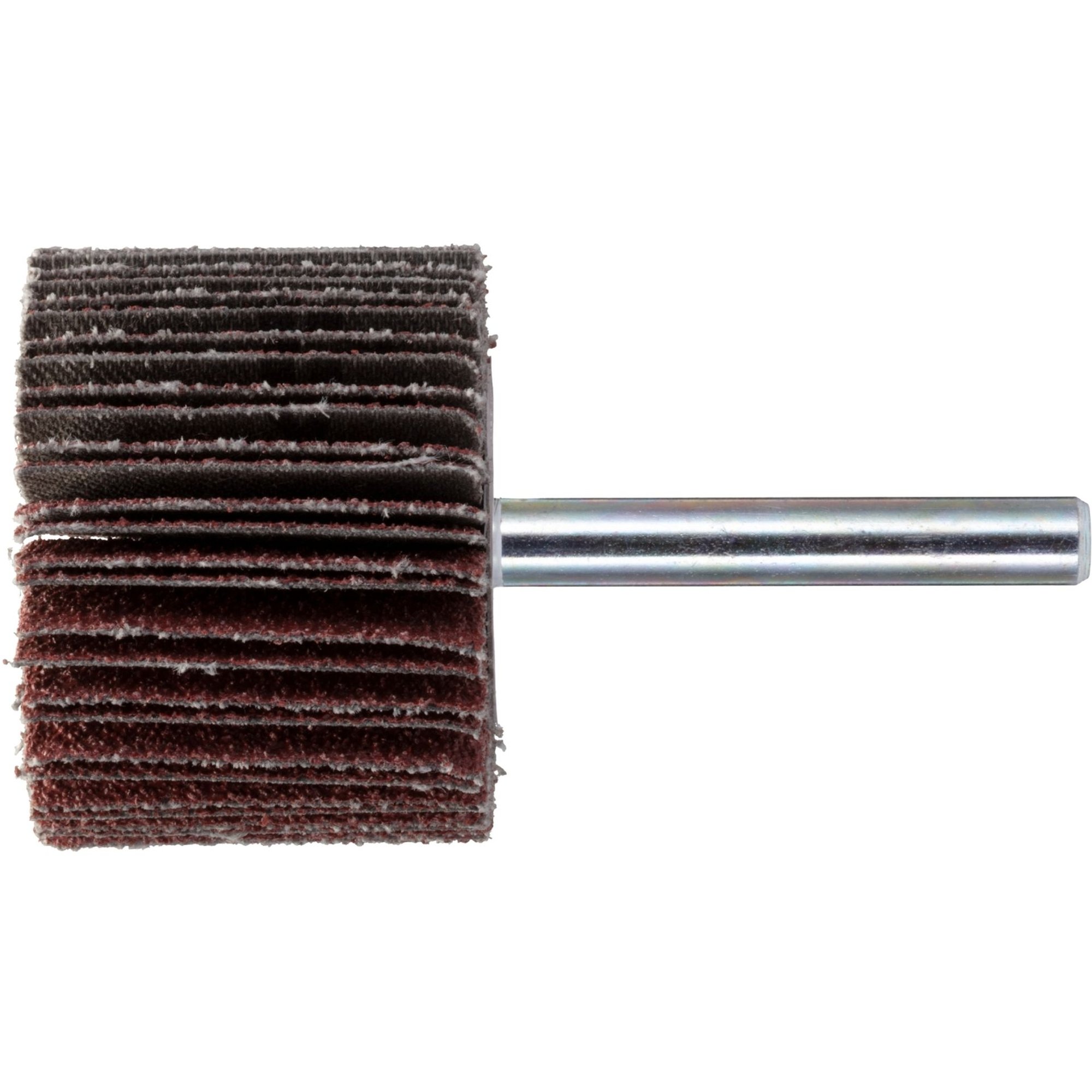 10x LUKAS Schleiffächer Topfform SFT 40x30 mm Korn 80