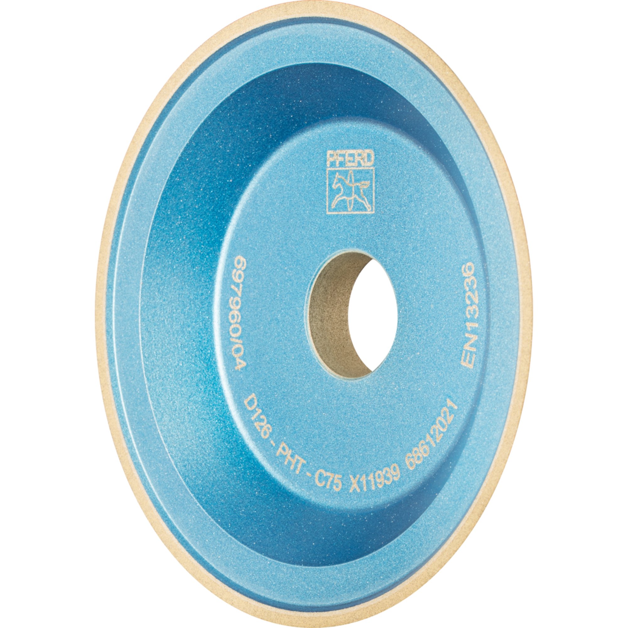 PFERD Diamant-Schleifwerkzeug 12V9 100-2-10-20 D 126 PHT C75