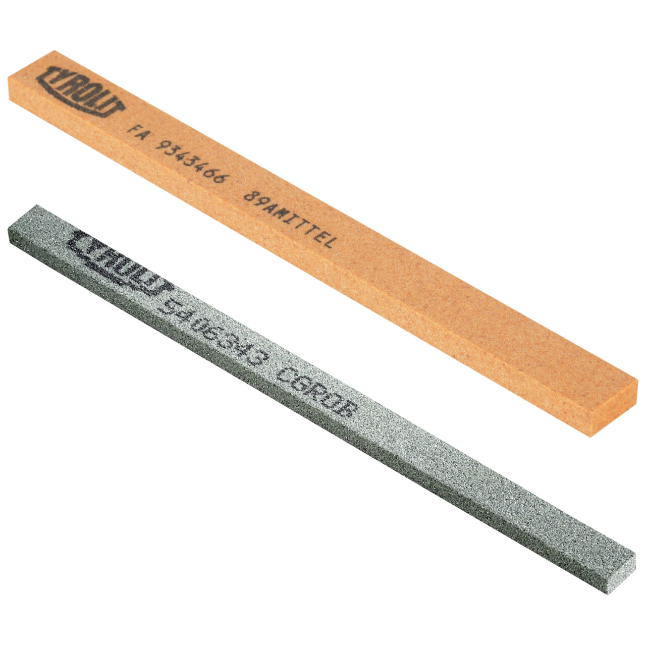 10x Tyrolit Flachfeile Keramisch 30x13x200 mm 89A240 MITTEL Stahl/Inox