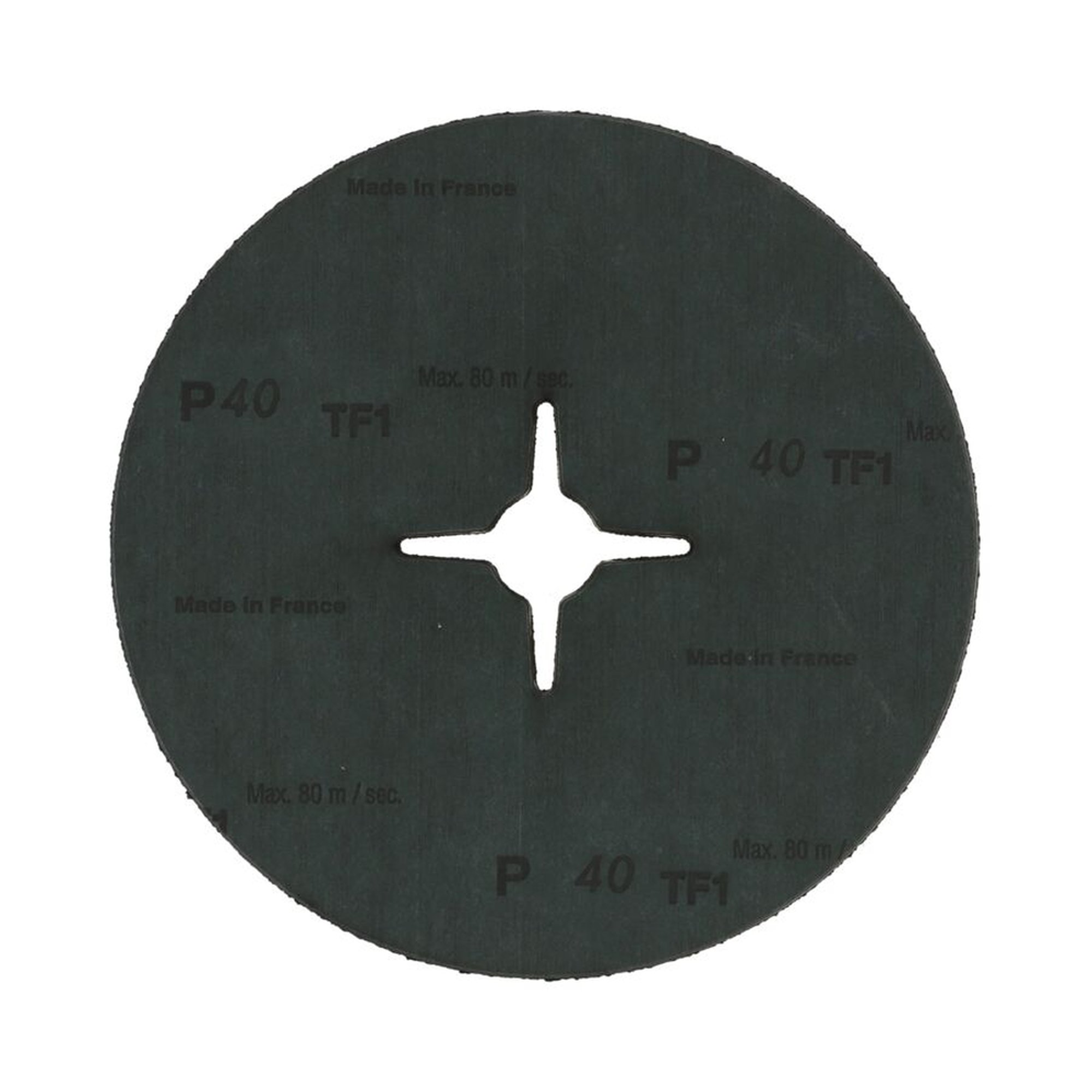 25 x Norton Fiberscheiben 180x22mm K40 Flexovit FX672 - Hochwertige Schleifscheiben