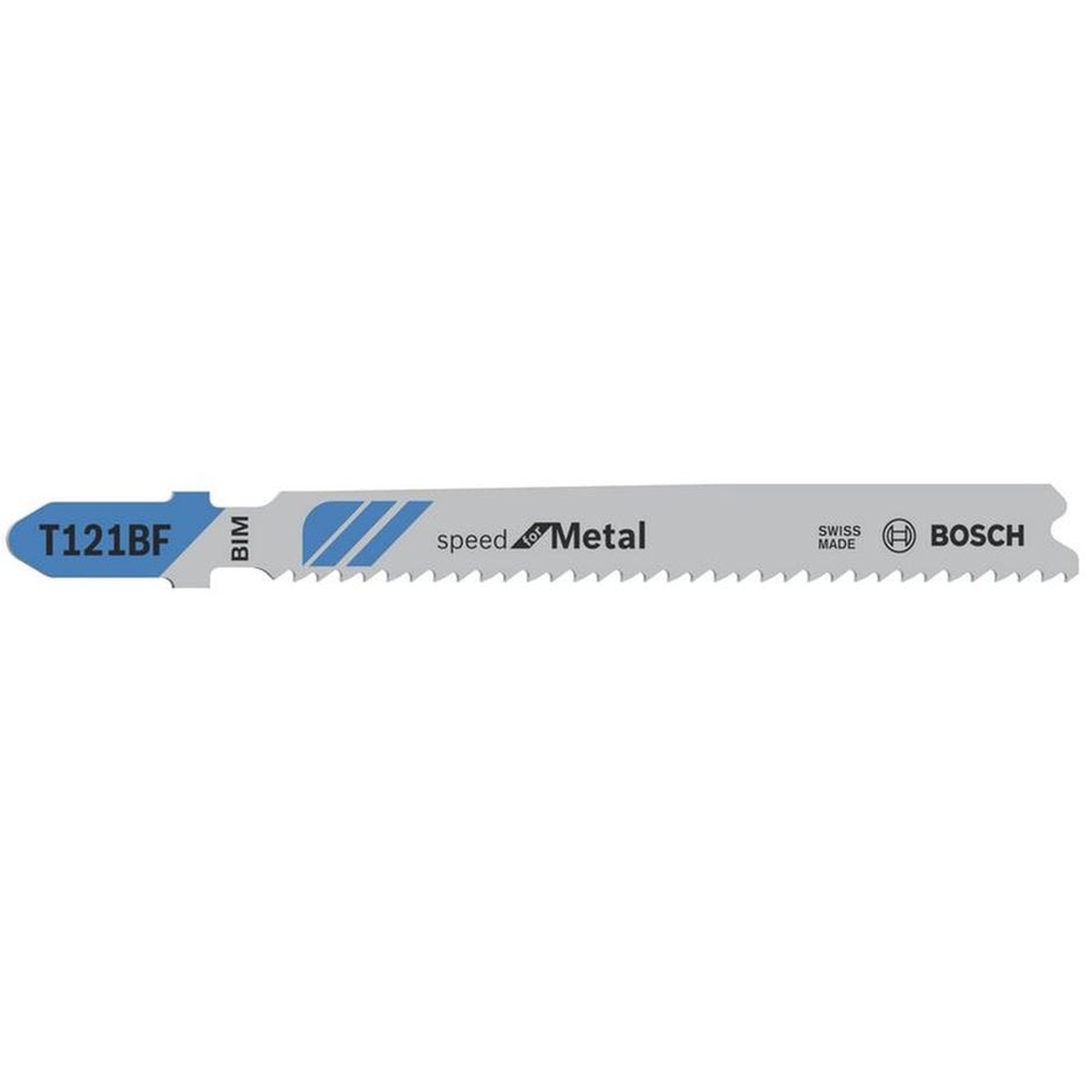 25x BOSCH Stichsägeblätter T-Schaft T 121 BF Speed für Metall