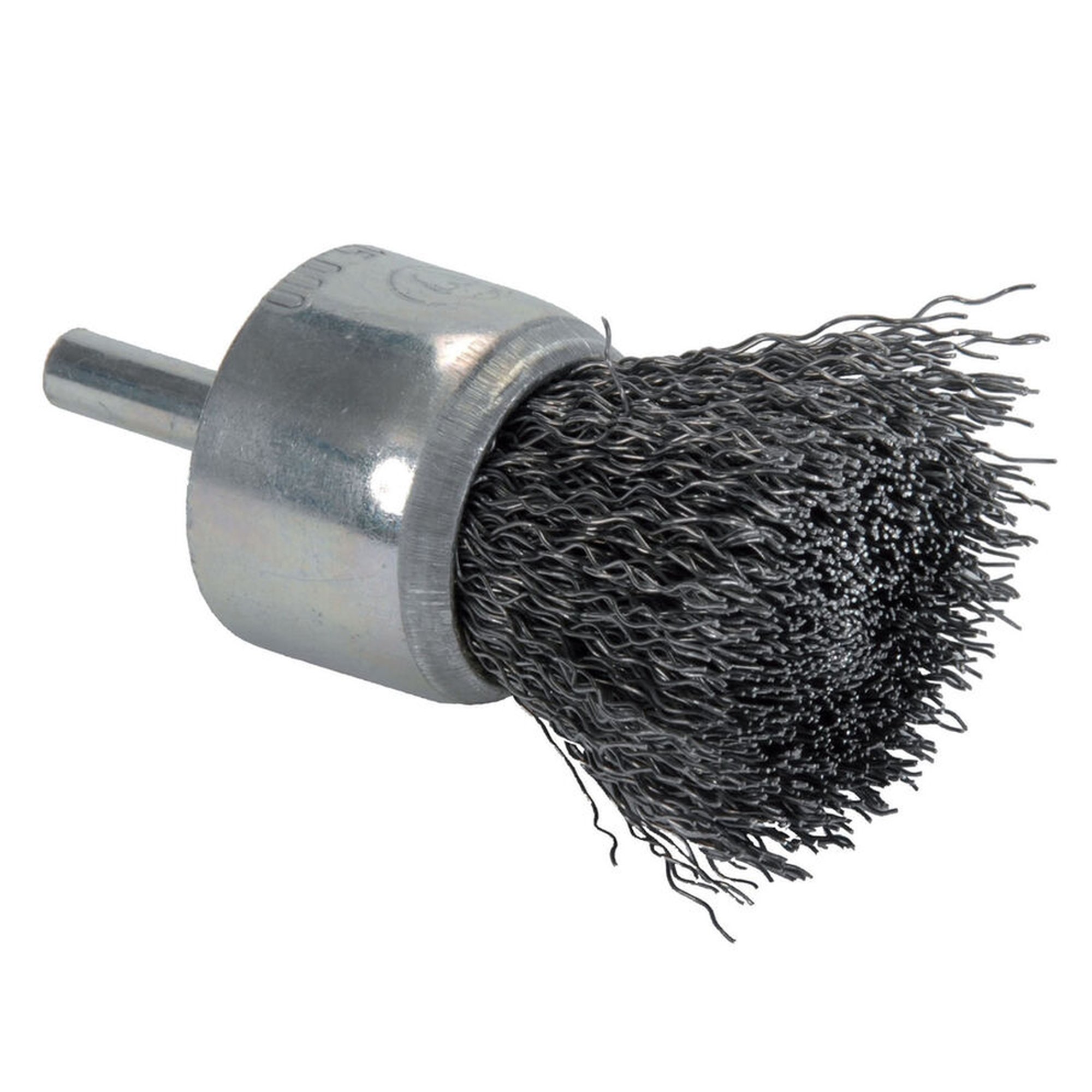 10 x Norton Drahtbürste Rundbürste auf Schaft, gewellt WHB 40 9 6 0,20 T9