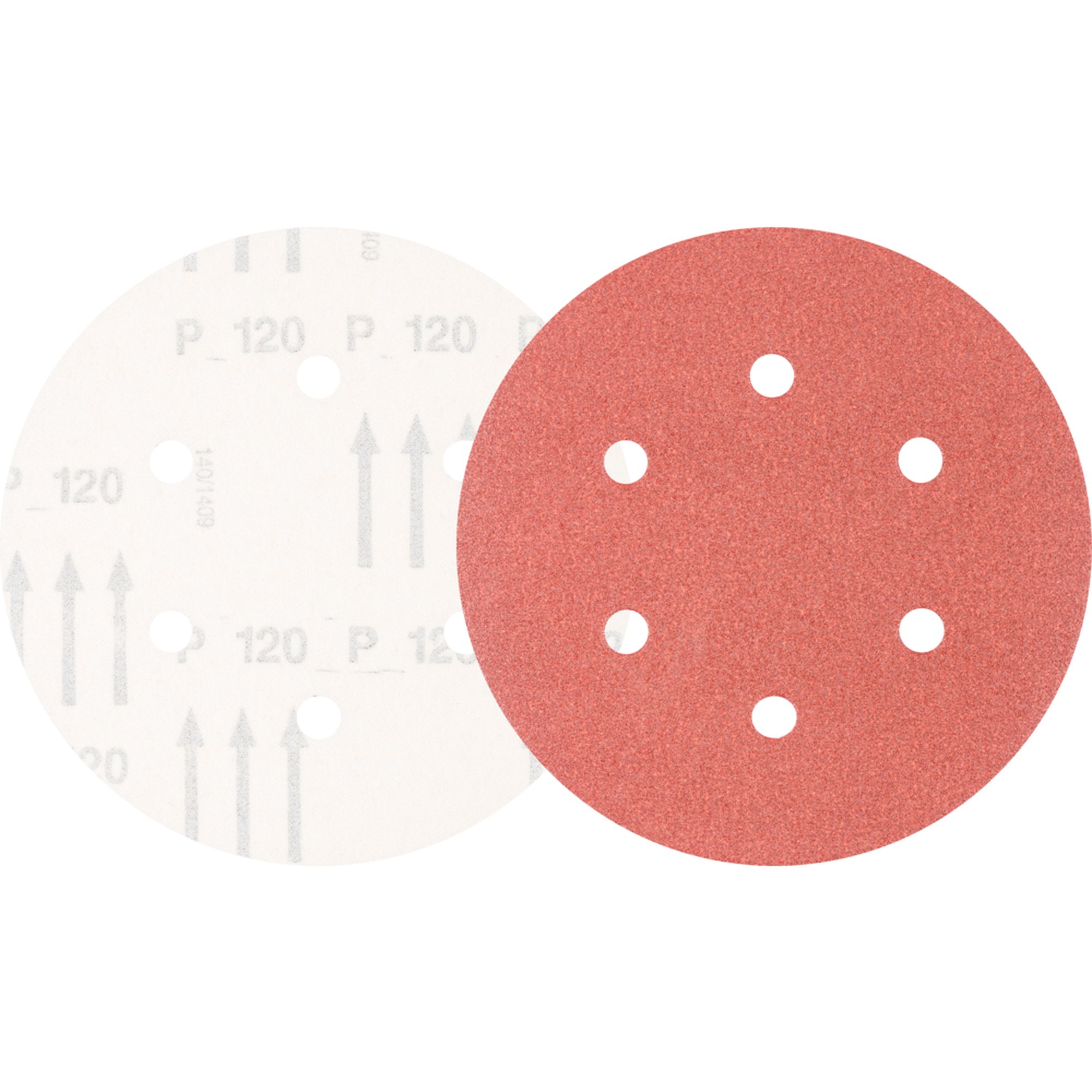 25 x Pferd Schleifscheibe Klettscheibe KSS 150 6 L A 120