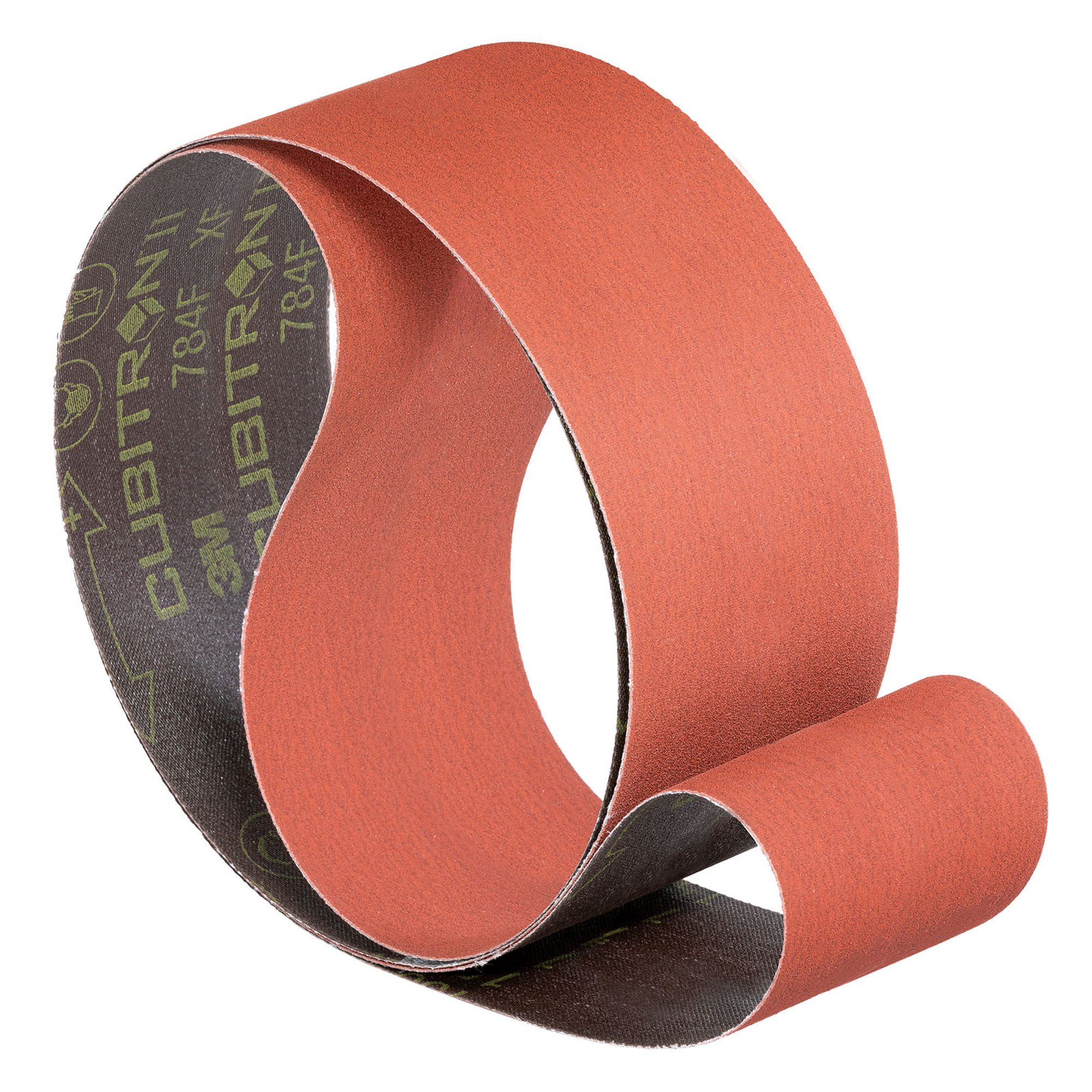 2x 3M Cubitron II Schleifband 784F | 180 x 3750 mm | Korn P180+