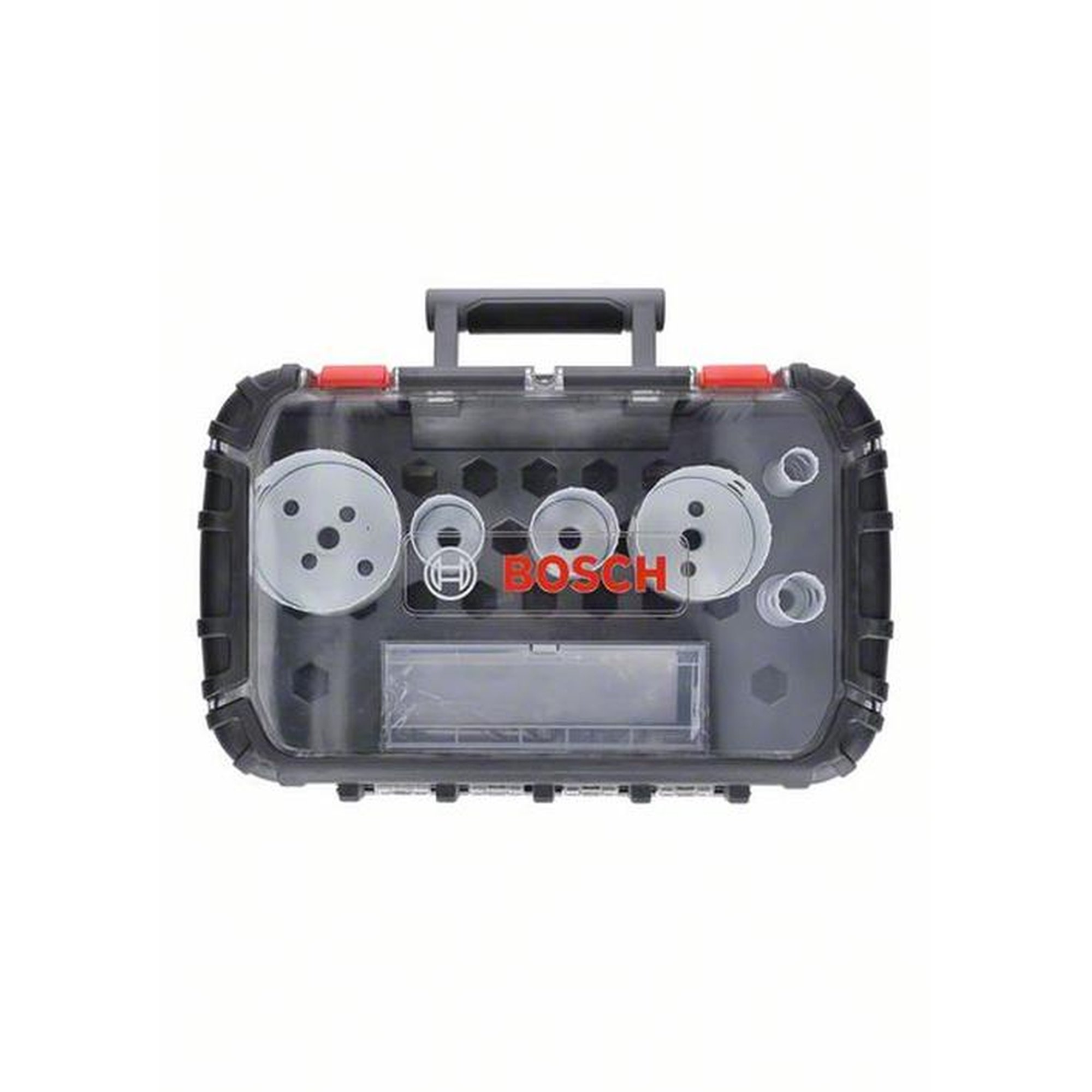 BOSCH Lochsägen-Set Progressor für Holz und Metall, 9-teiliges Elektrikerset, Ø 19-83 mm