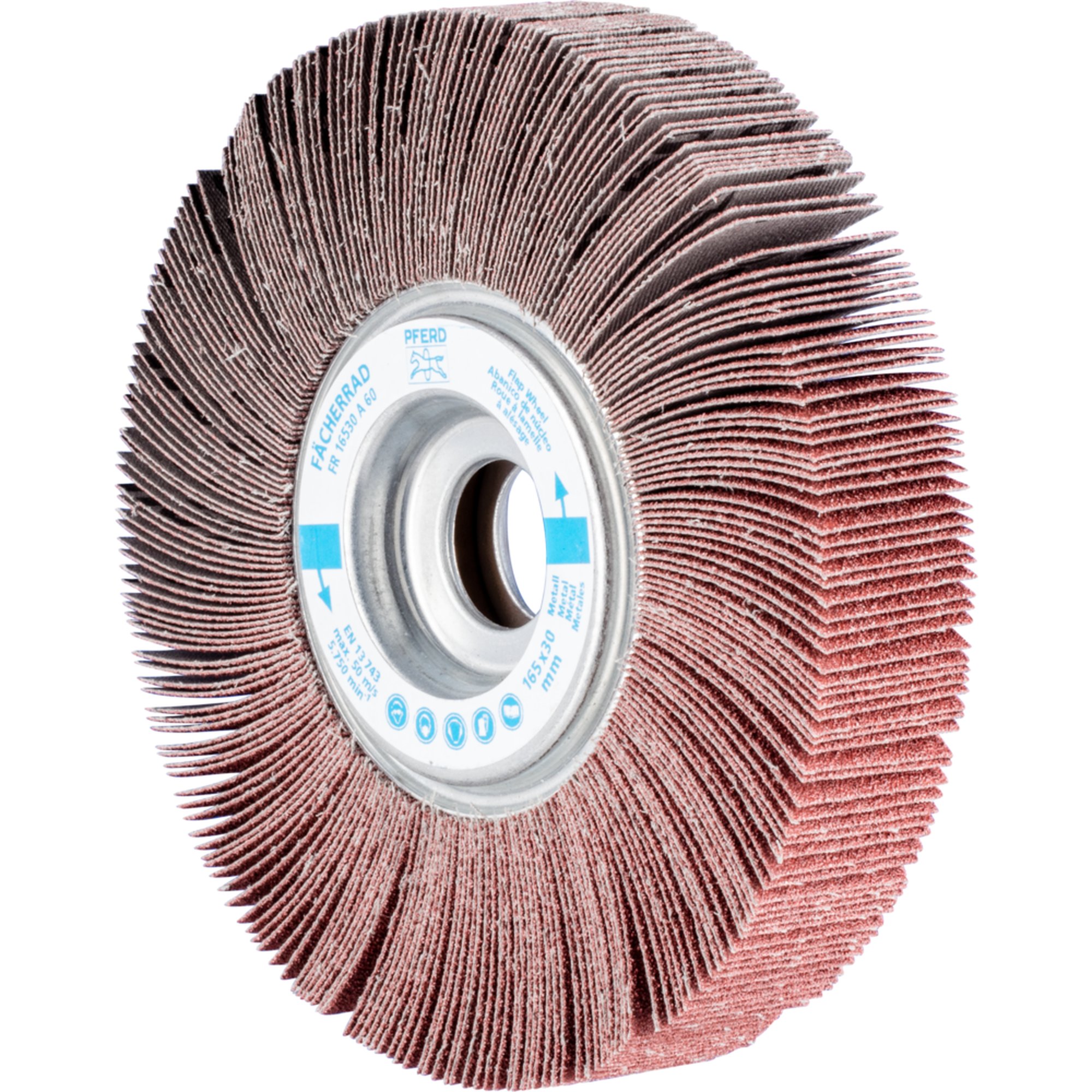 2 x PFERD Fächerrad FR 16530/25,4 A 60