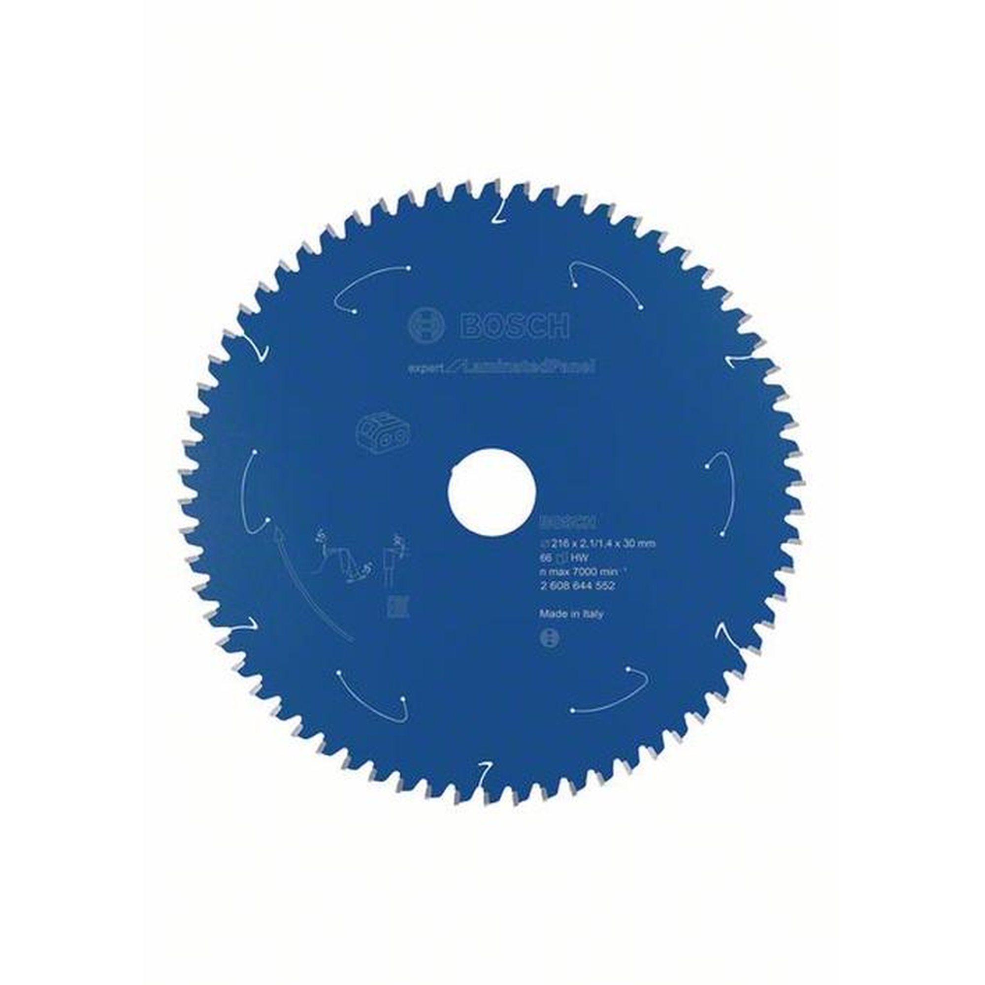 BOSCH Akku-Kreissägeblatt Expert für Laminatplatte, Ø  216  mm,  66 Zähne