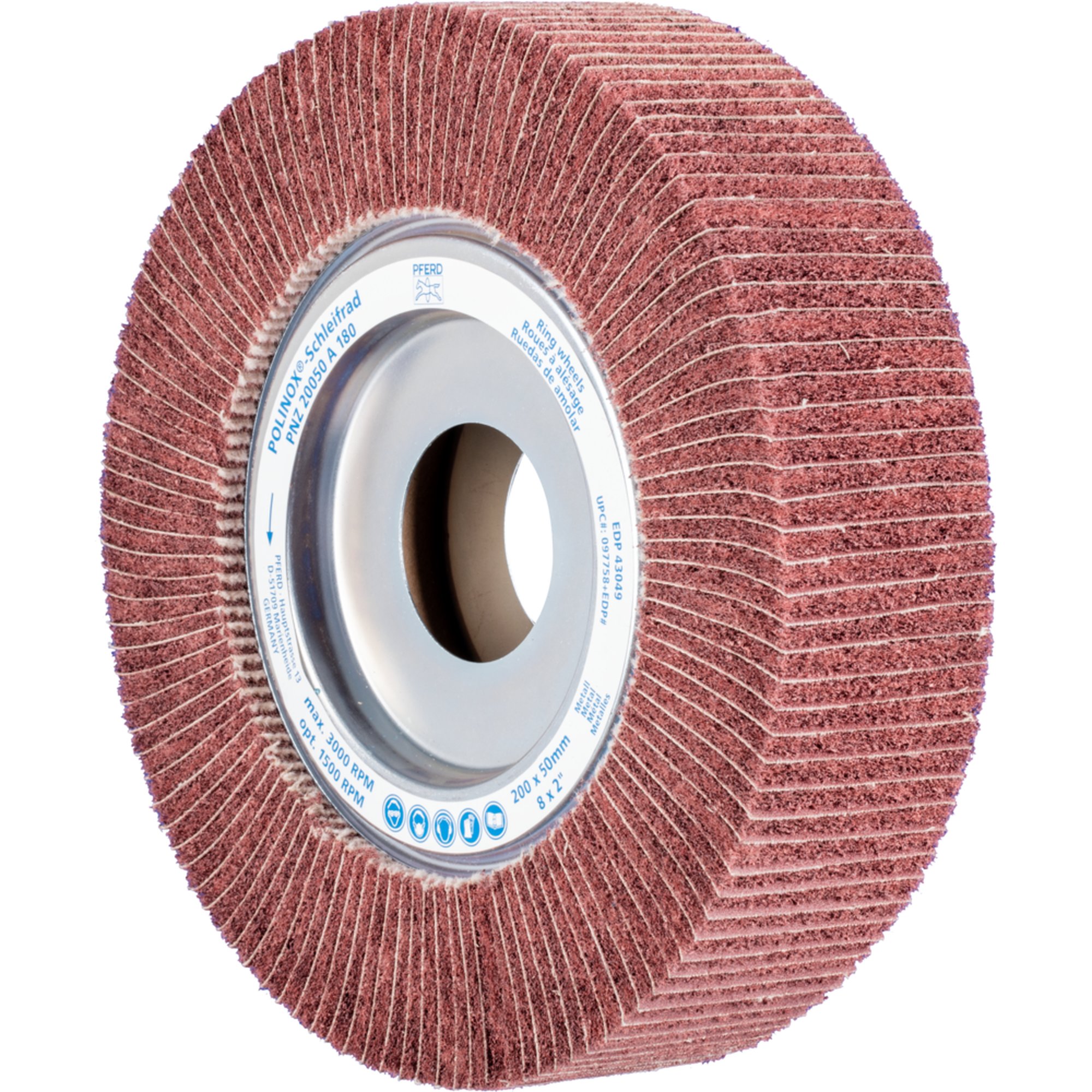 PFERD POLINOX-Schleifrad PNZ 20050/44 A 180