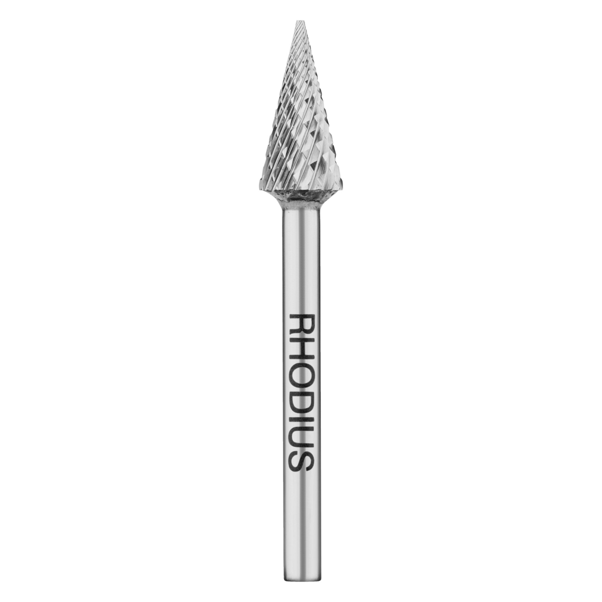 RHODIUS Hartmetall-Frässtift Fräser Form M HF M TOP Ø 6.3 mm