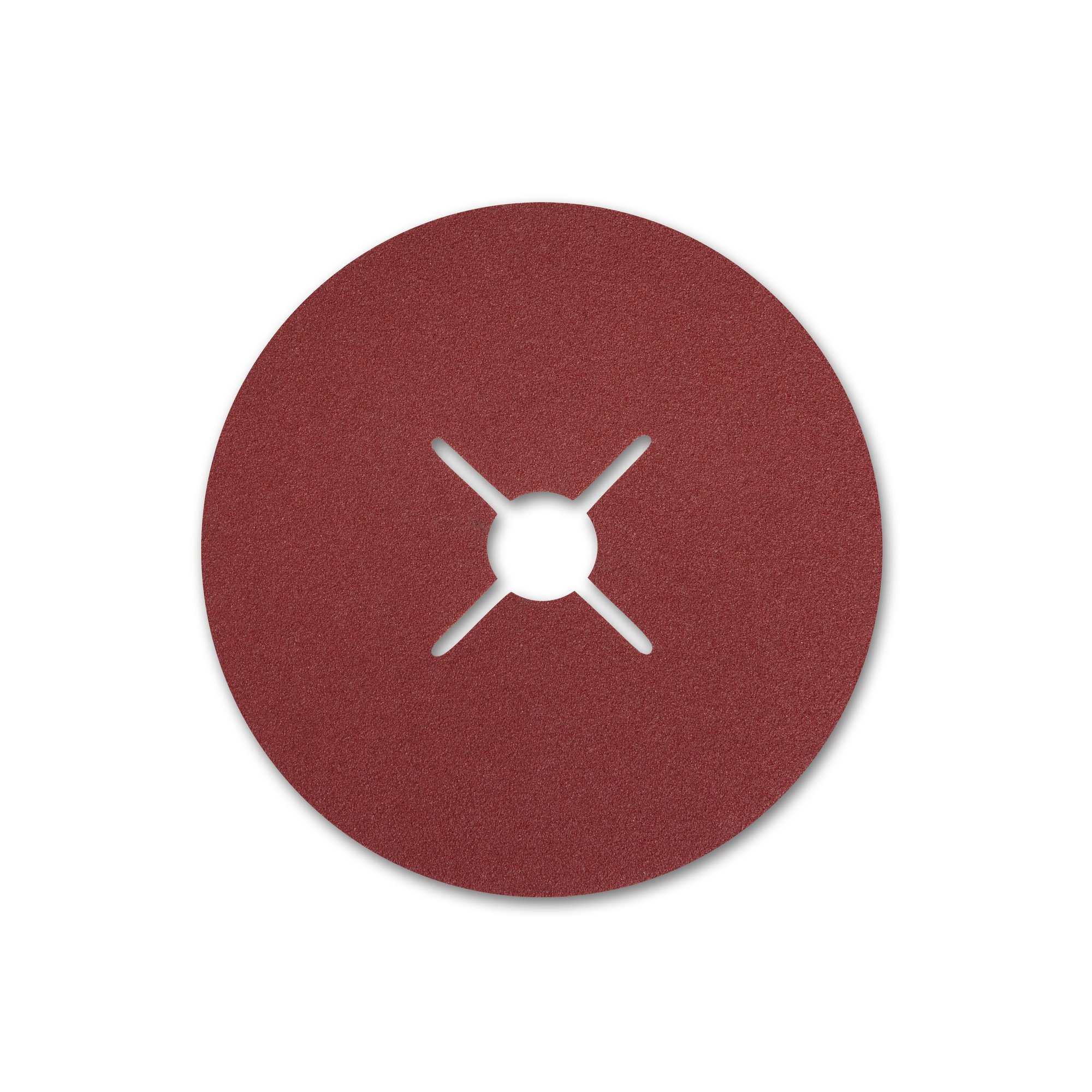 50x STARCKE Fiberscheibe 541W | 150 mm | 4 Schlitze u. Mittelloch | Korn 36