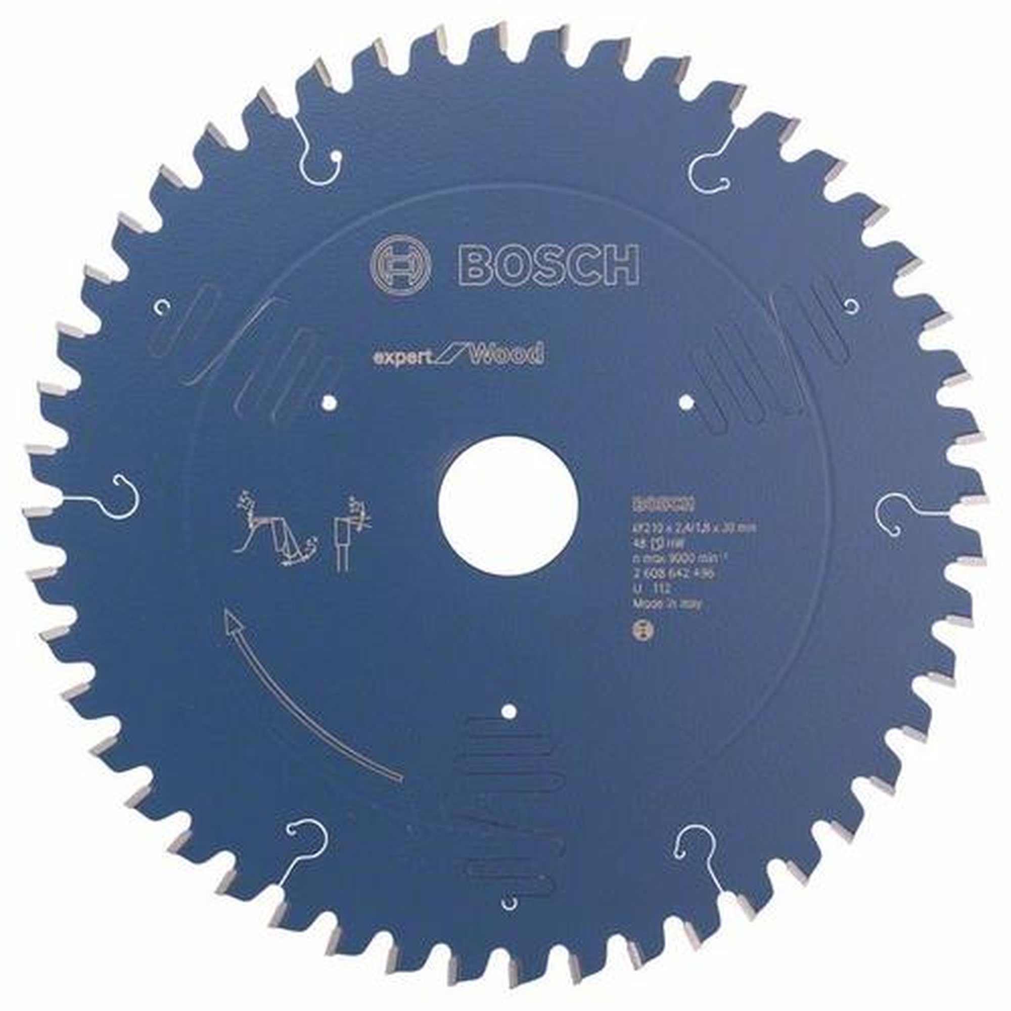 BOSCH Kreissägeblatt Expert für Holz, Ø 210 mm, 48 Zähne