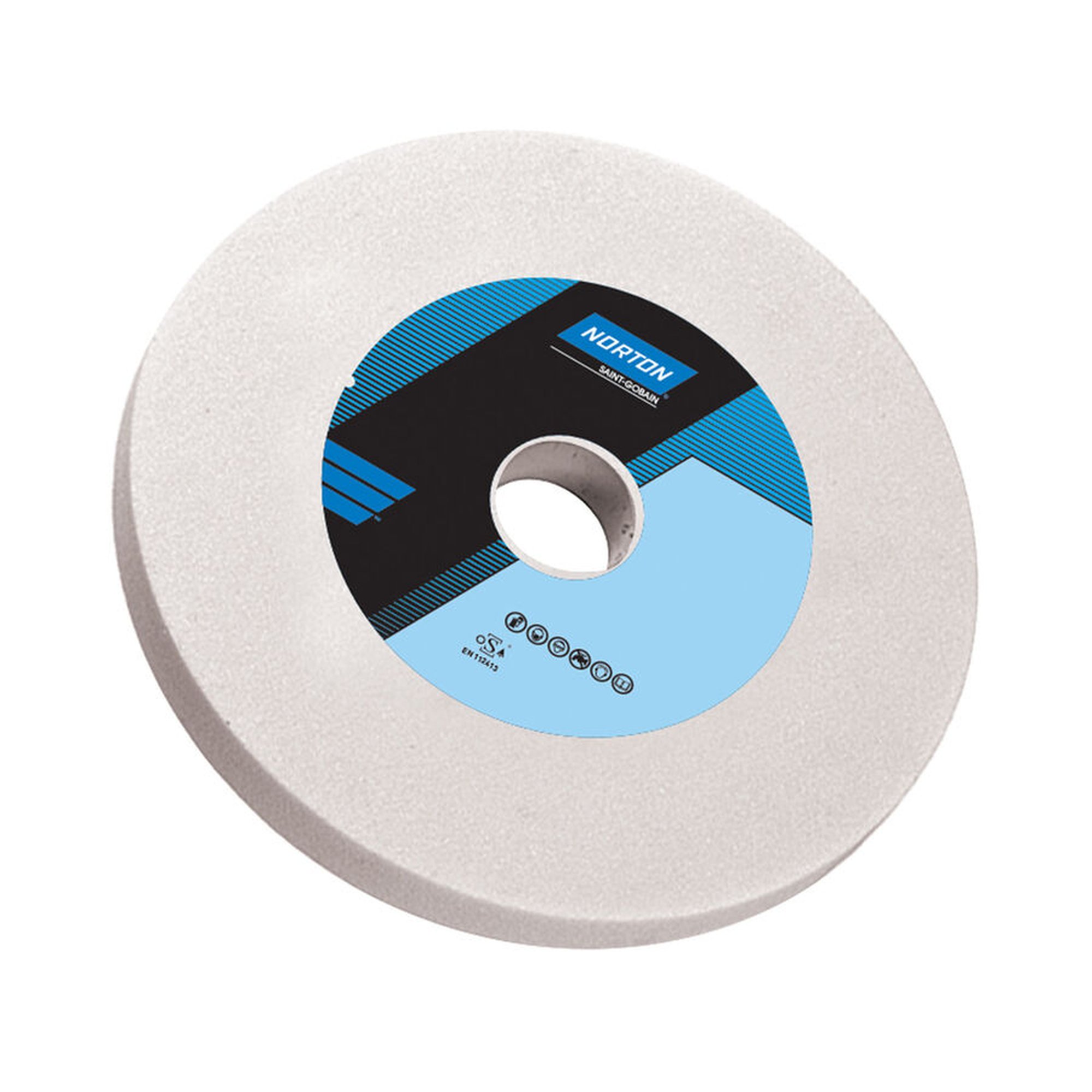 Norton Gerade Schleifscheibe 250x20x32mm K60 VITRIUM 3 für Werkzeugschleifen