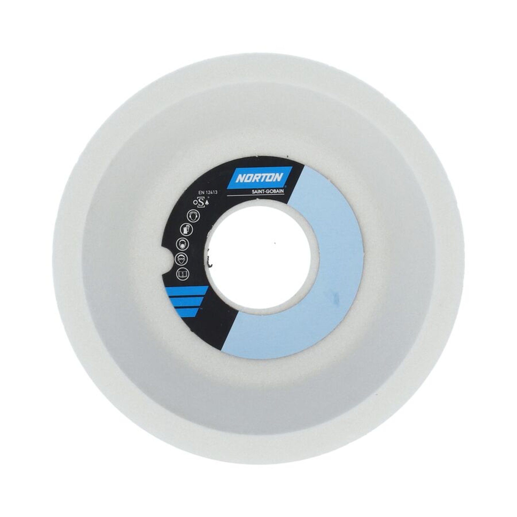 2 x Norton Töpfe & Teller 38A zum Werkzeugschleifen 60 K VS, robust und langlebig