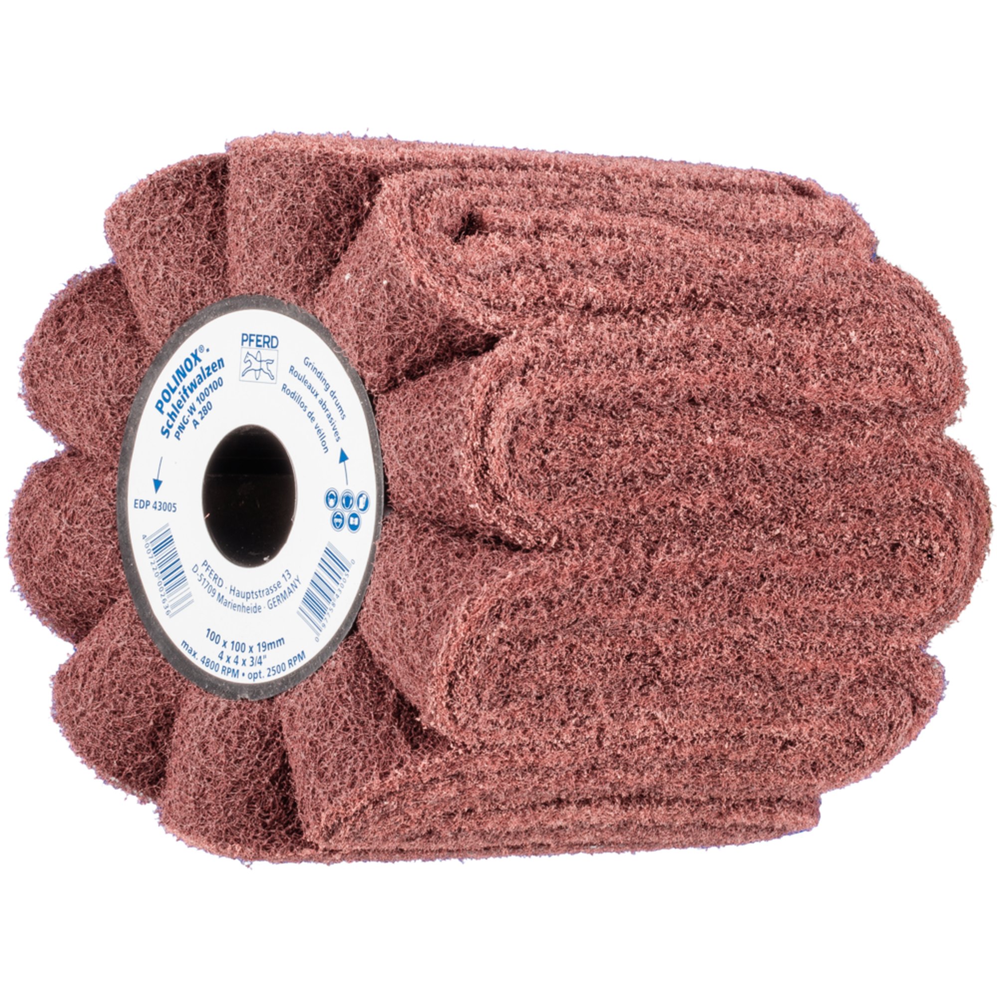 PFERD POLINOX-Schleifwalze PNG-W 100100 A 280