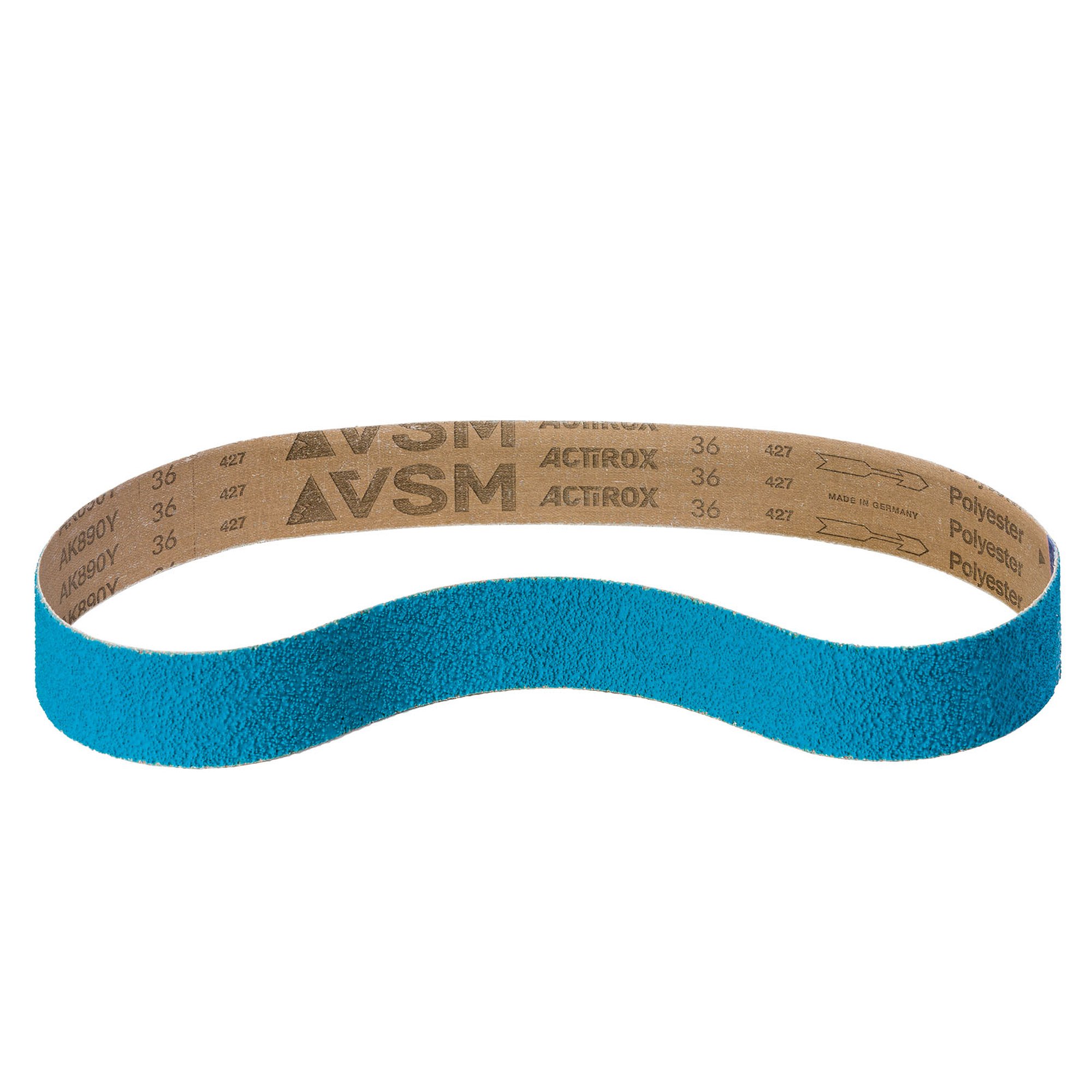 20x VSM Schleifband AK890Y Actirox | 40 x 1600 mm | Korn 36