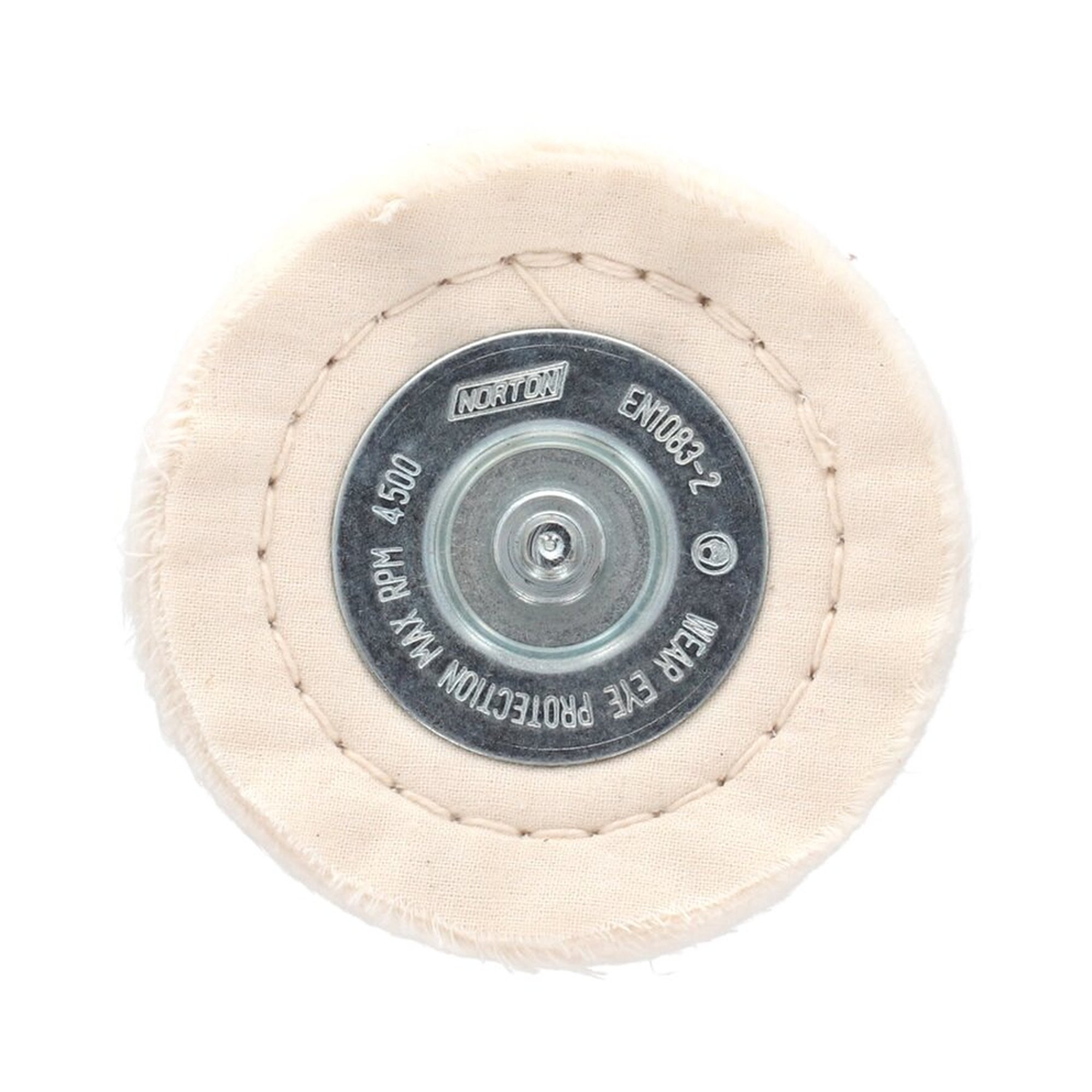 5 x Norton Polierzubehör für Handbohrer, Baumwolle, ideal für Polierarbeiten