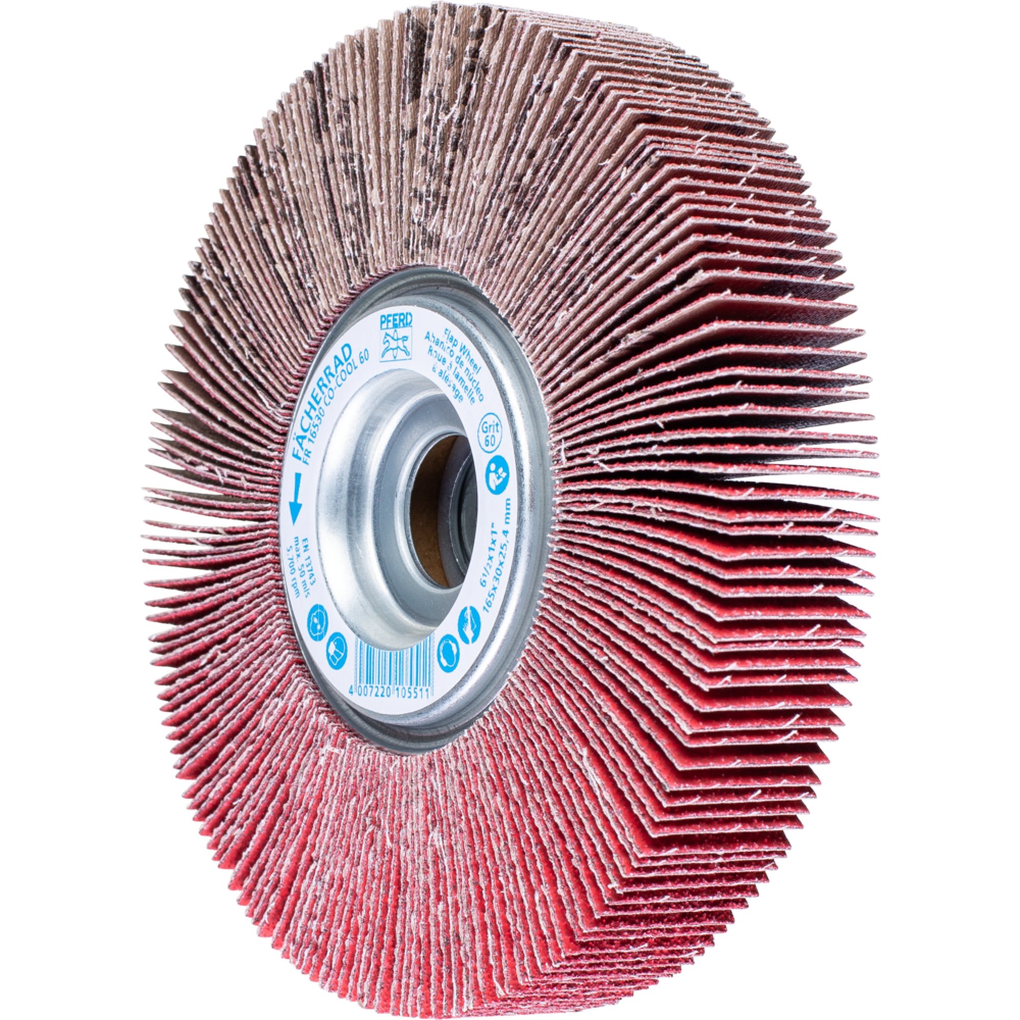 2 x PFERD Fächerrad FR 16530/25,4 CO-COOL 60
