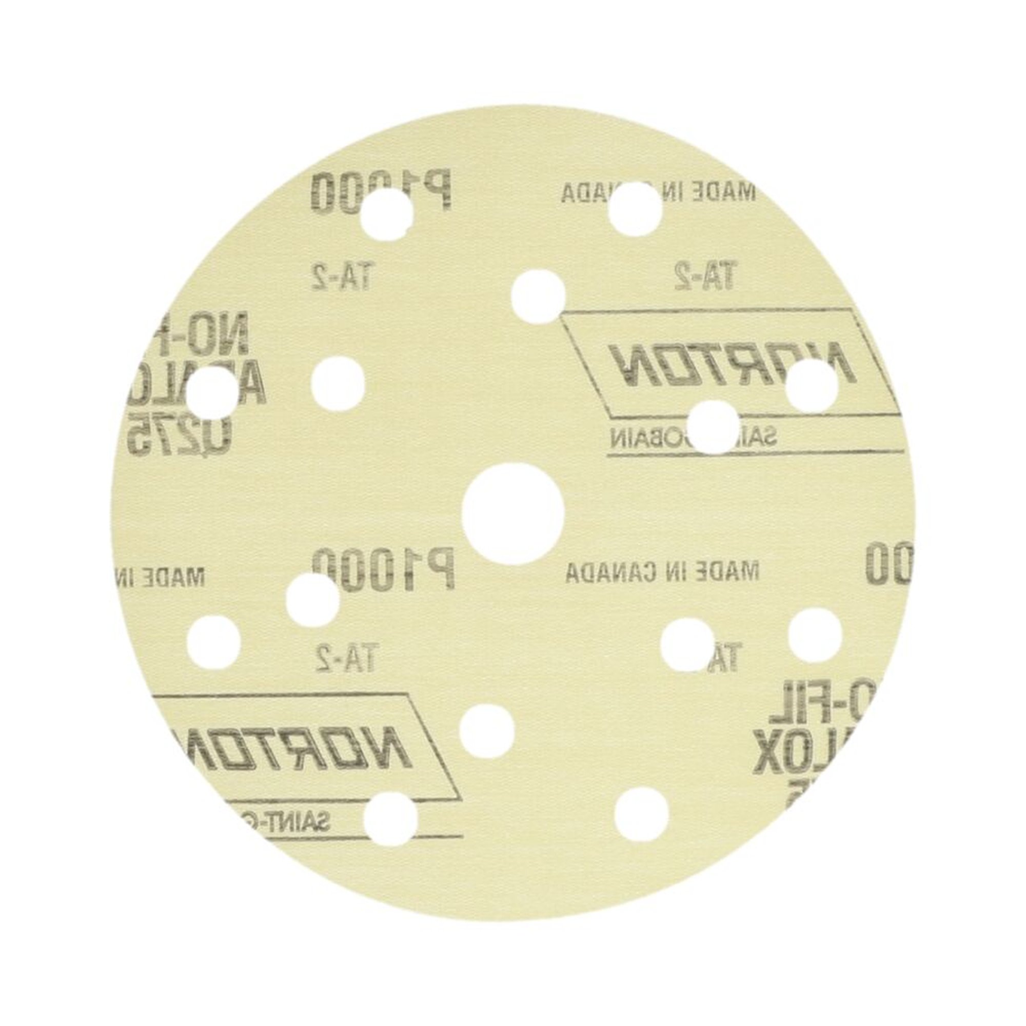 100 x Norton Klett Schleifscheibe Q275 | 150 mm | Korn 1000 | 14+1 Loch | 3157629579053