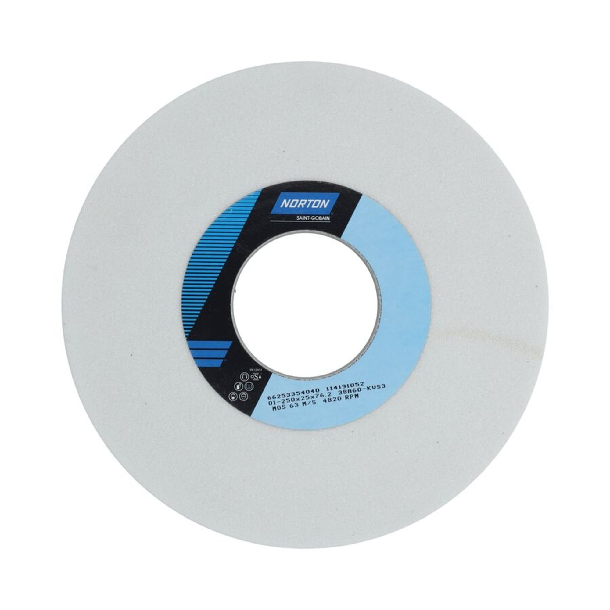 Norton Schleifscheibe, gerade 250x25x76,2 mm 38A 60 KVS3 - Hochwertige Schleiflösung