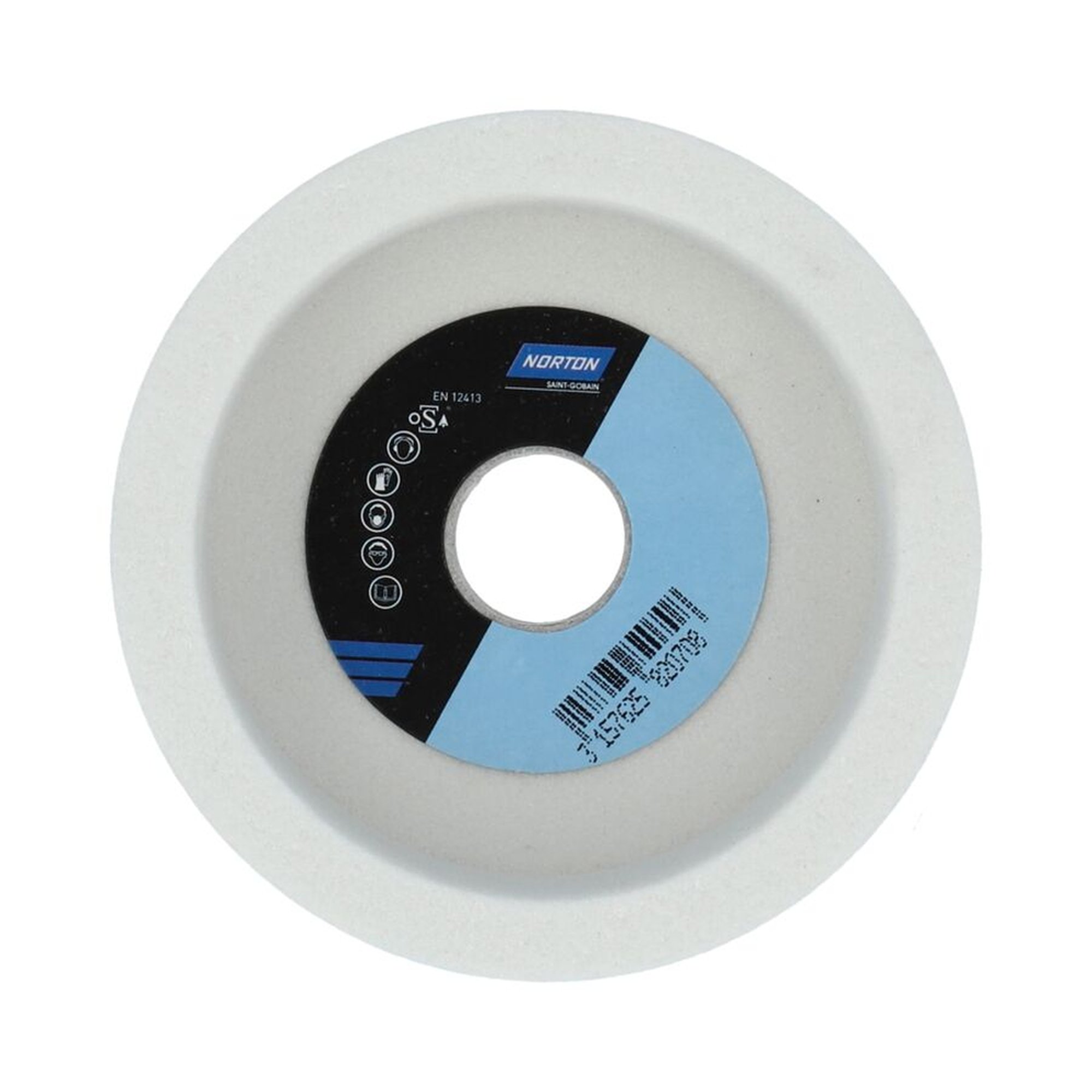 2 x Norton Töpfe & Teller 38A zum Werkzeugschleifen 38A 80 J VS, robust & effizient