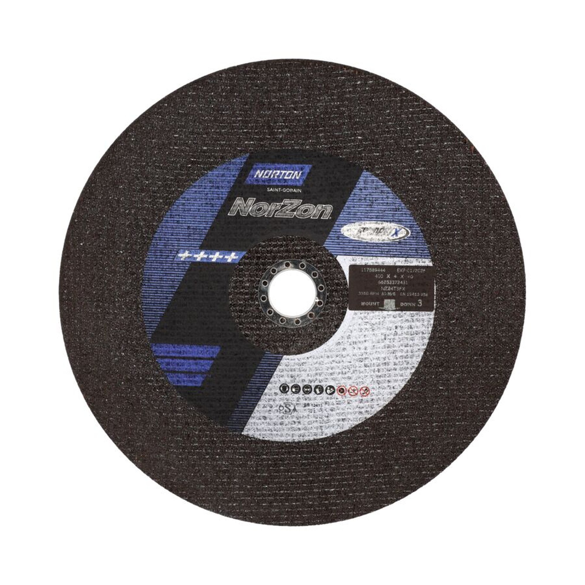 10 x Norton Stationäre Trennmaschinen Trennscheibe 400x4x40mm K20 FOUNDRY X