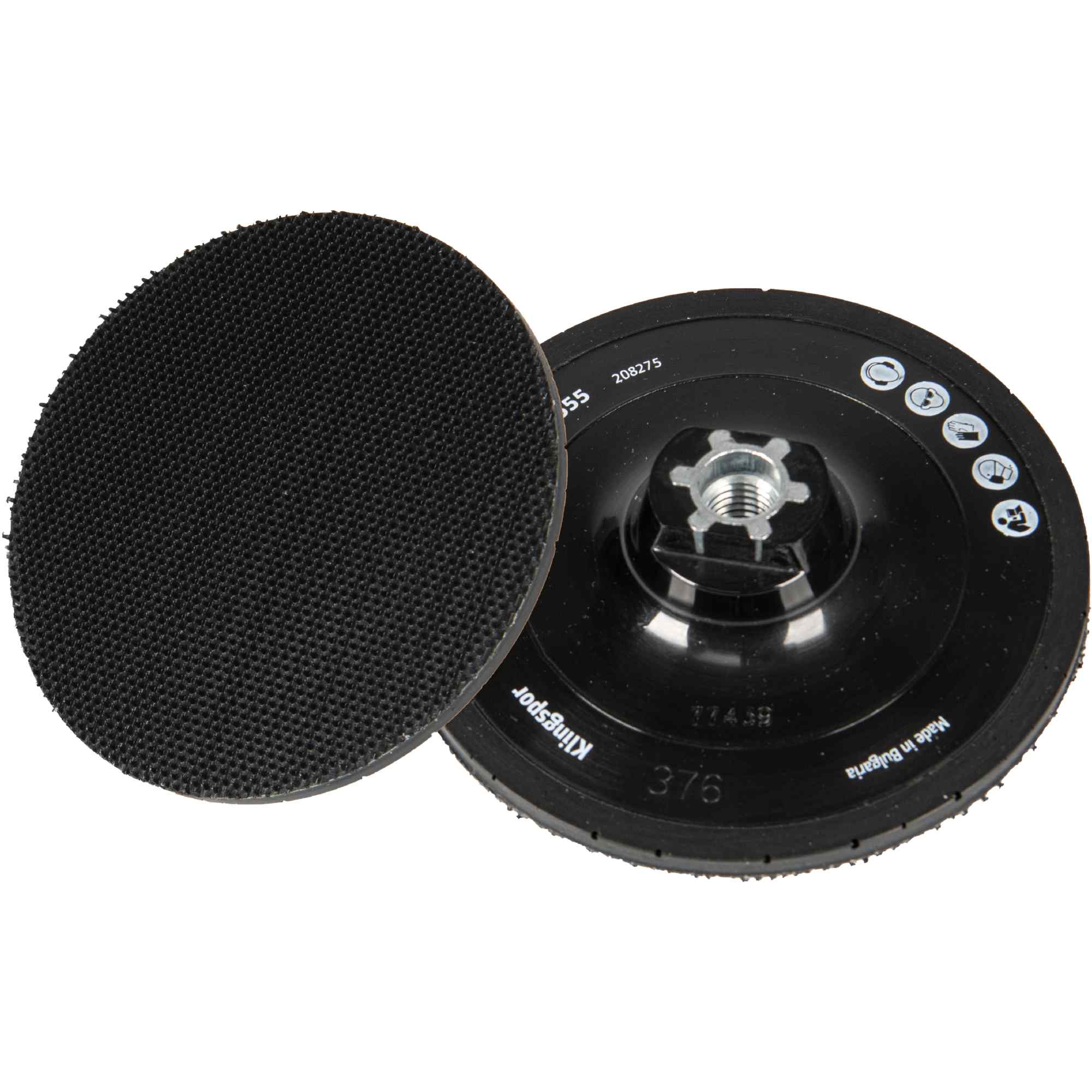 1 x Klingspor NDS 555 Haftstützteller, 125 mm Gewinde M 14