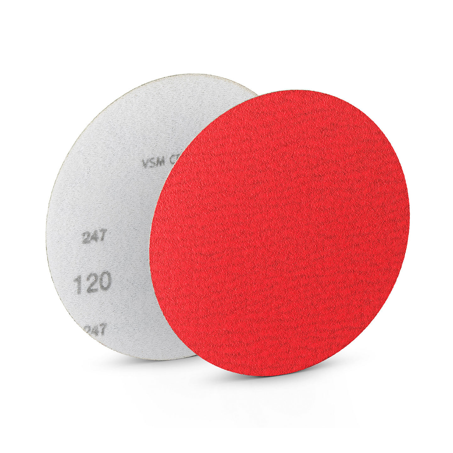 50 x VSM XK870K Fiberscheibe mit Klettrücken Ø 125 mm Korn 80