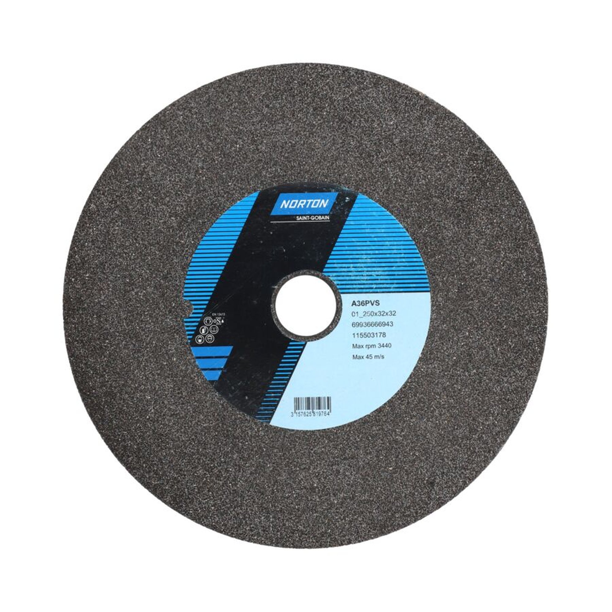 Norton Schleifbockscheibe A A 36 P VS - Hochwertige Schleifscheibe für Profis