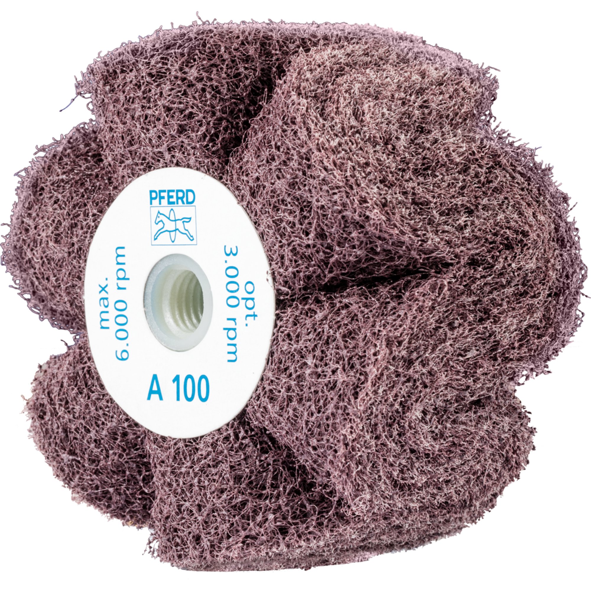 5 x PFERD POLINOX-Schleifrad mit Gewinde PNG 10050 M14 A 100