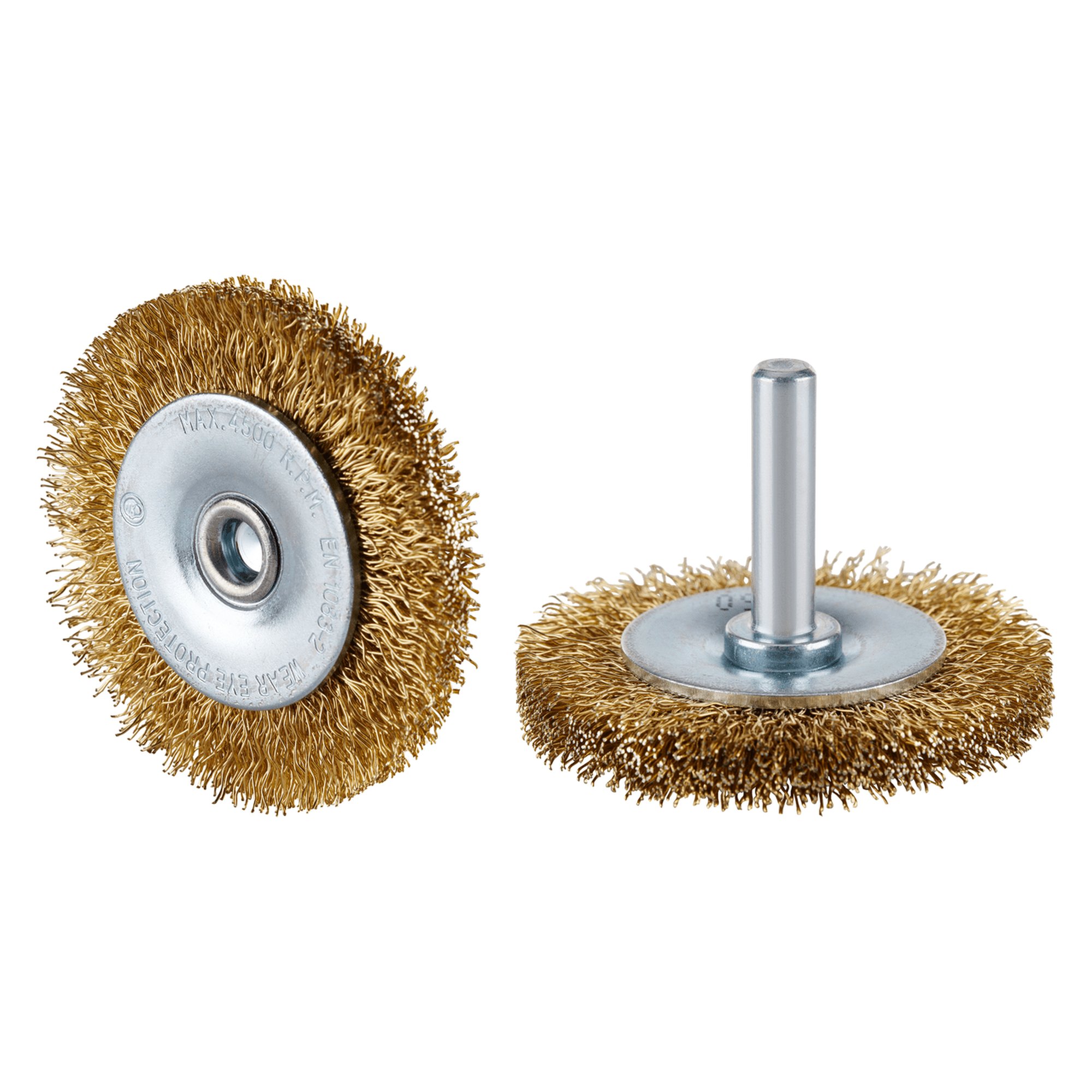 20 x RHODIUS Stahlbürste Drahtbürste Rundbürste MRBWBM Ø 50 mm