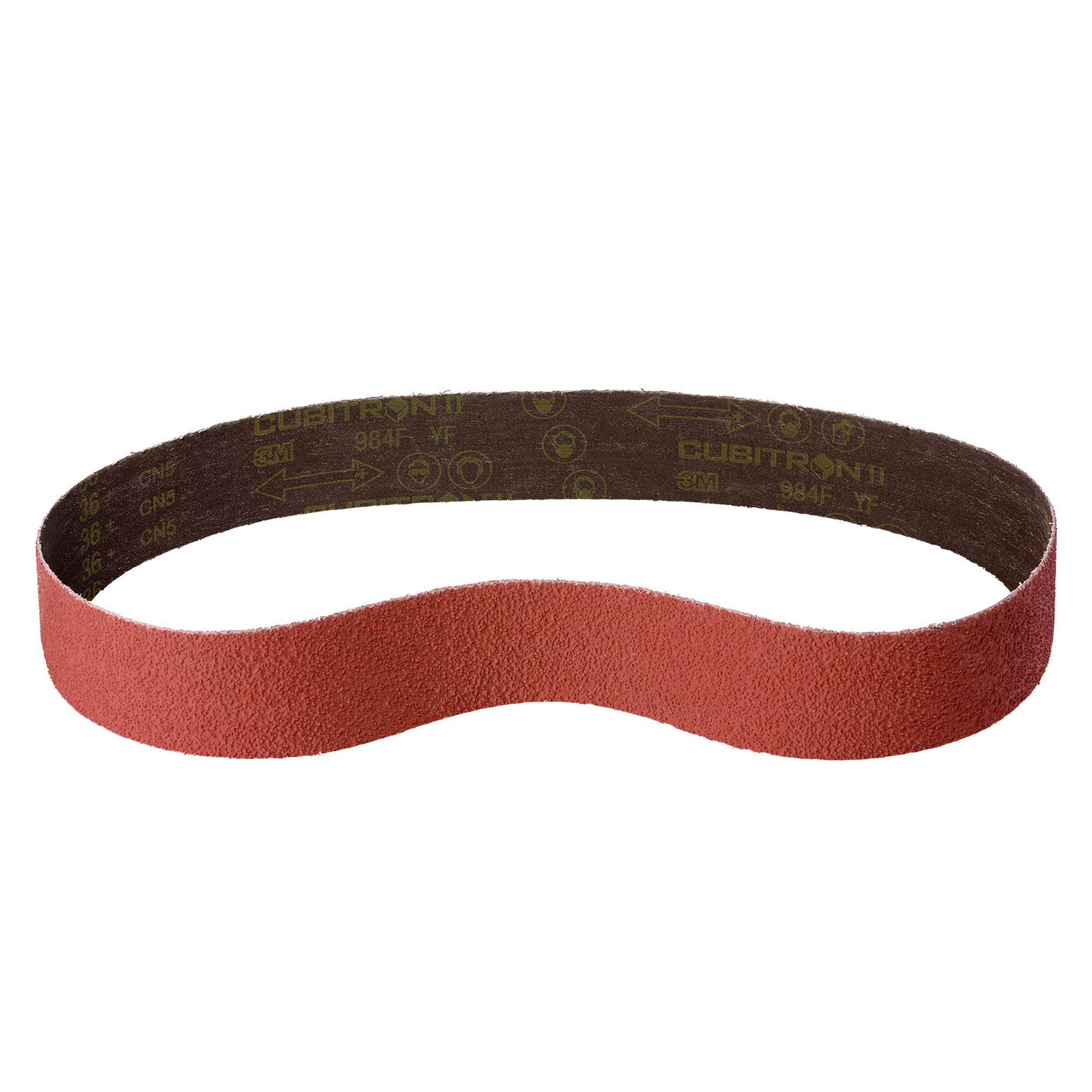 8x 3M Cubitron II Schleifband 984F | 75 x 1800 mm | Korn P80+