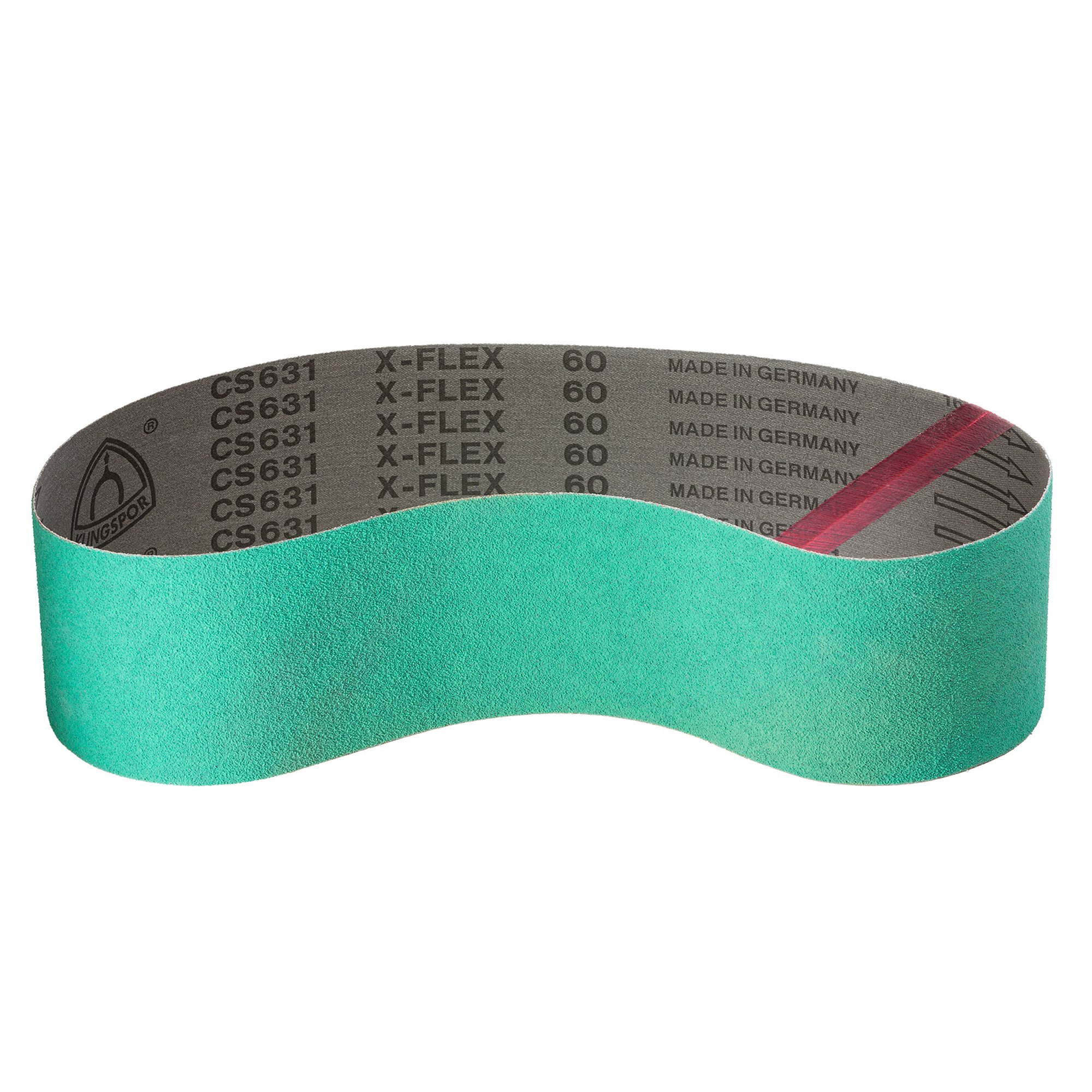 30 x Klingspor Schleifband CS 631 XF | 30 x 533 mm | Korn 120