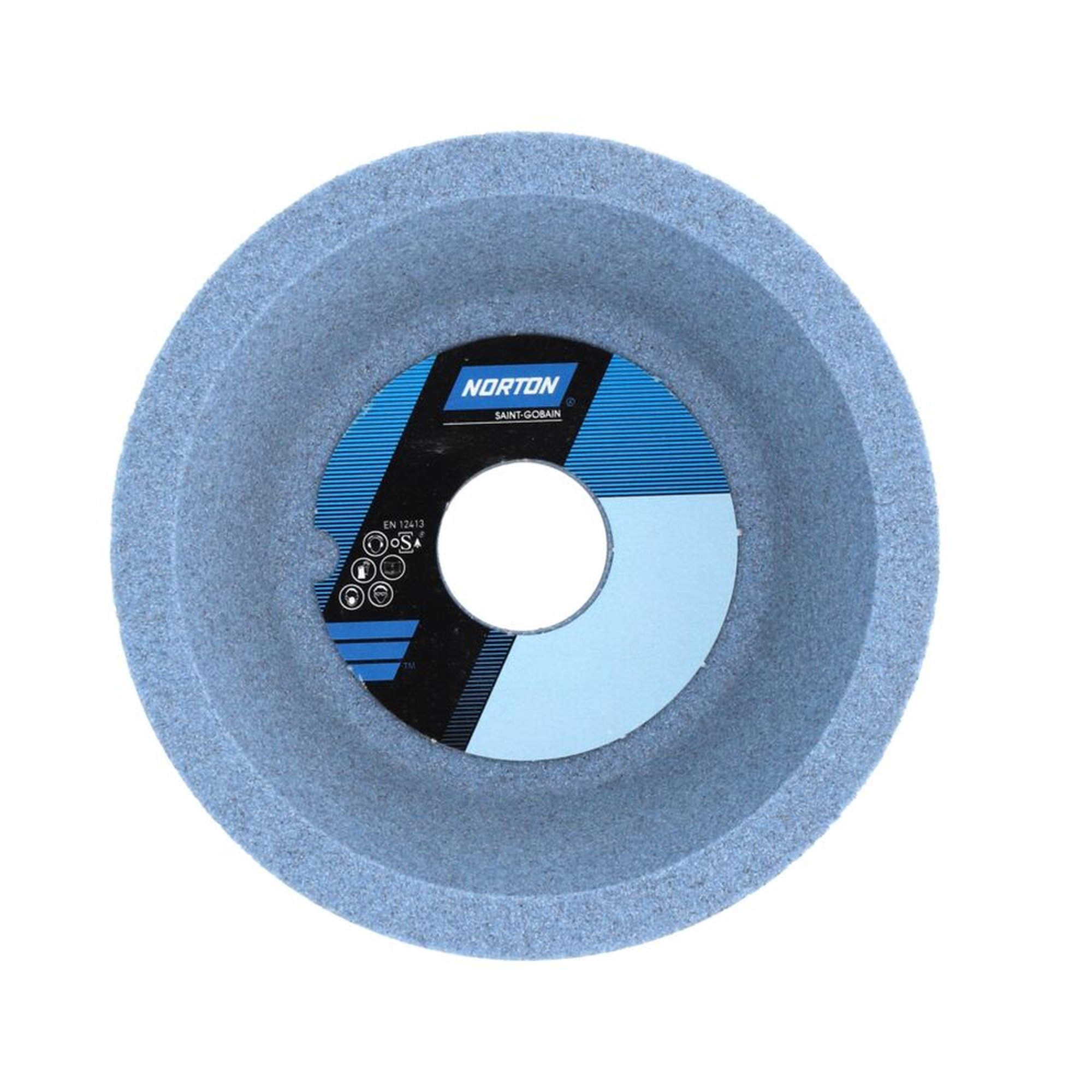 2 x Norton Schleiftopf kegelig 150x50x32 SGB 60 KVX für präzises Schleifen